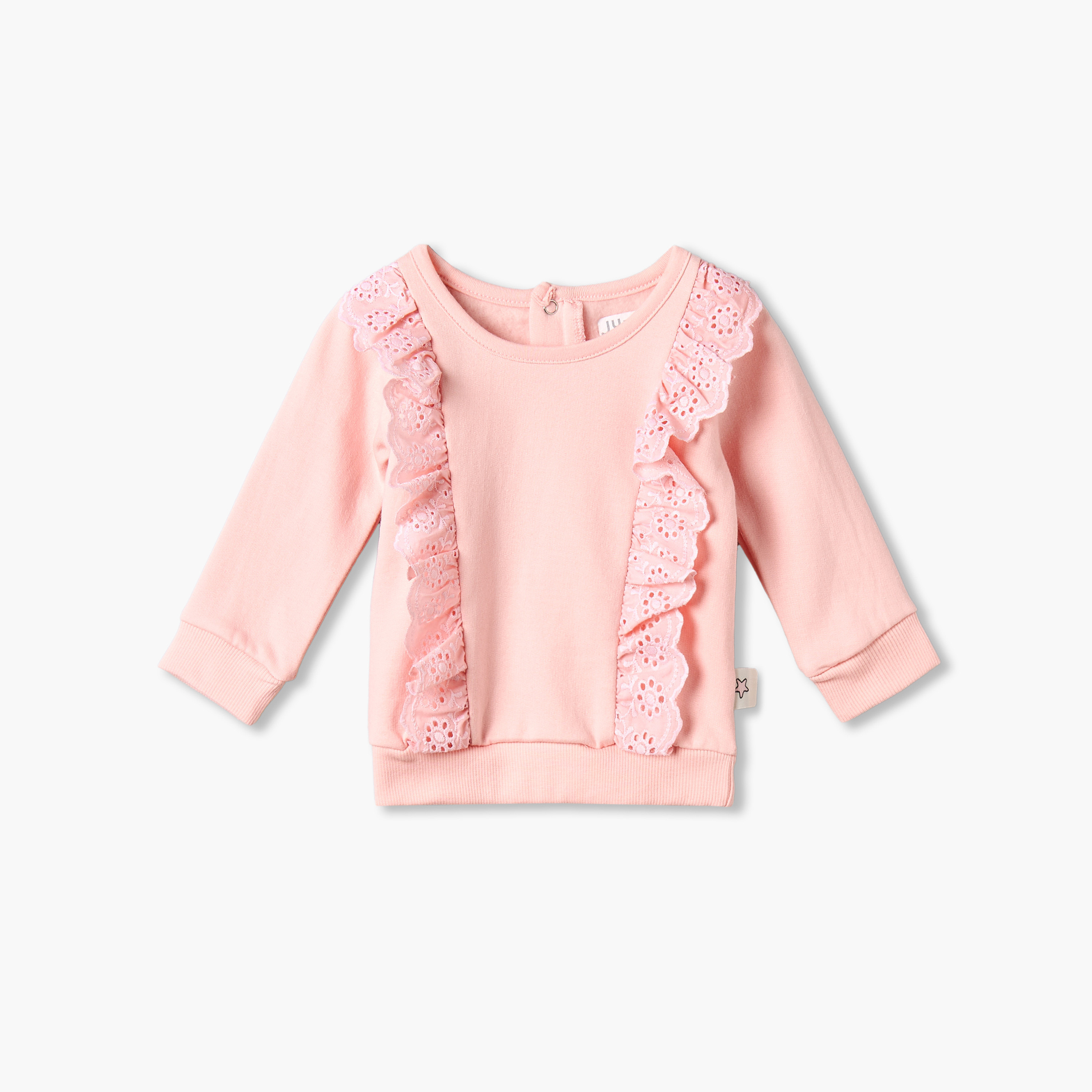 طقم بيجاما قطني بياقة مستديرة وأكمام طويلة بكباسين إغلاق من جونيورز-baby-boys-clothing-nightwear-pyjamasets-image-10