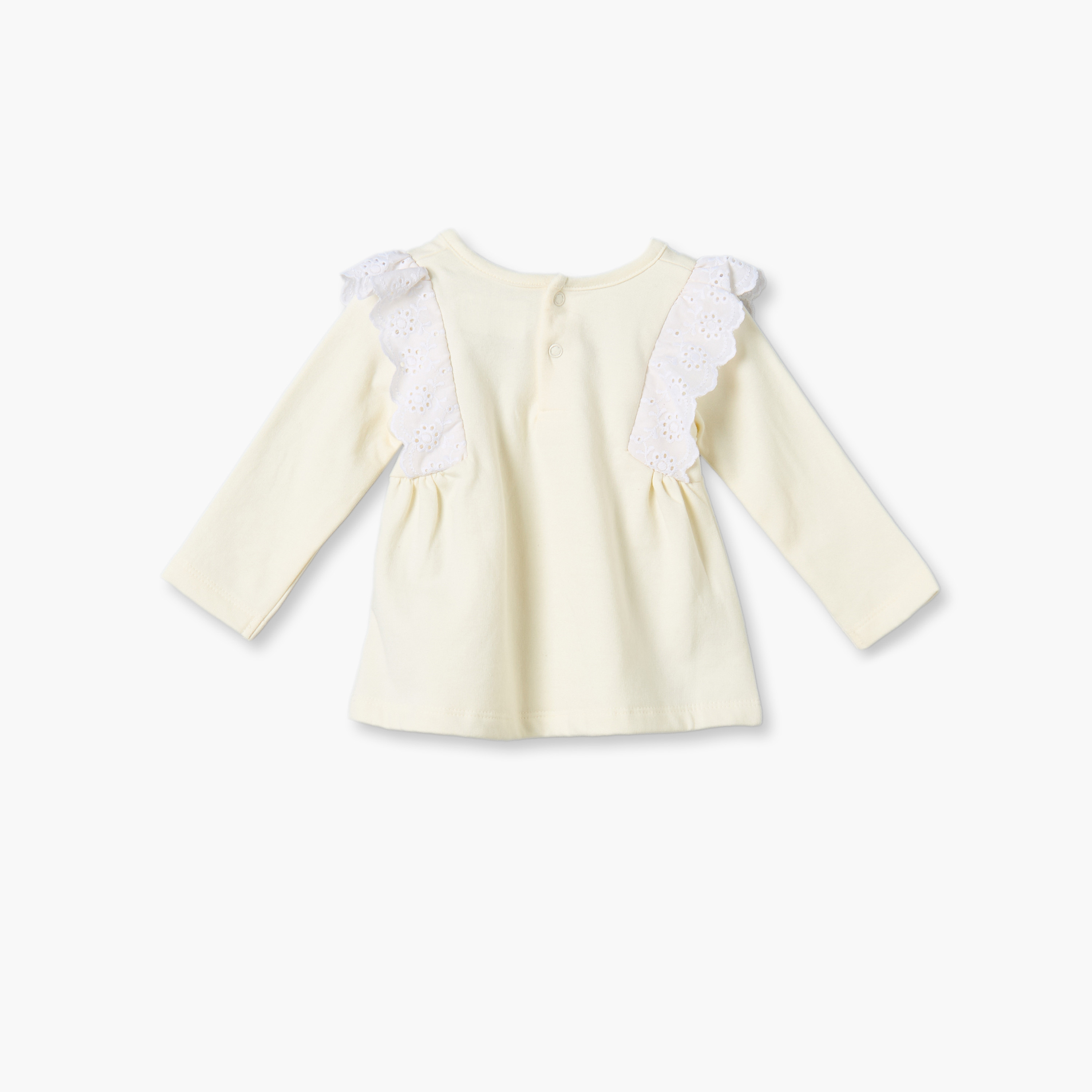 طقم بيجاما قطن بياقة ضيقة وأكمام طويلة بطبعات زهور من جونيورز-baby-boys-clothing-nightwear-pyjamasets-image-5