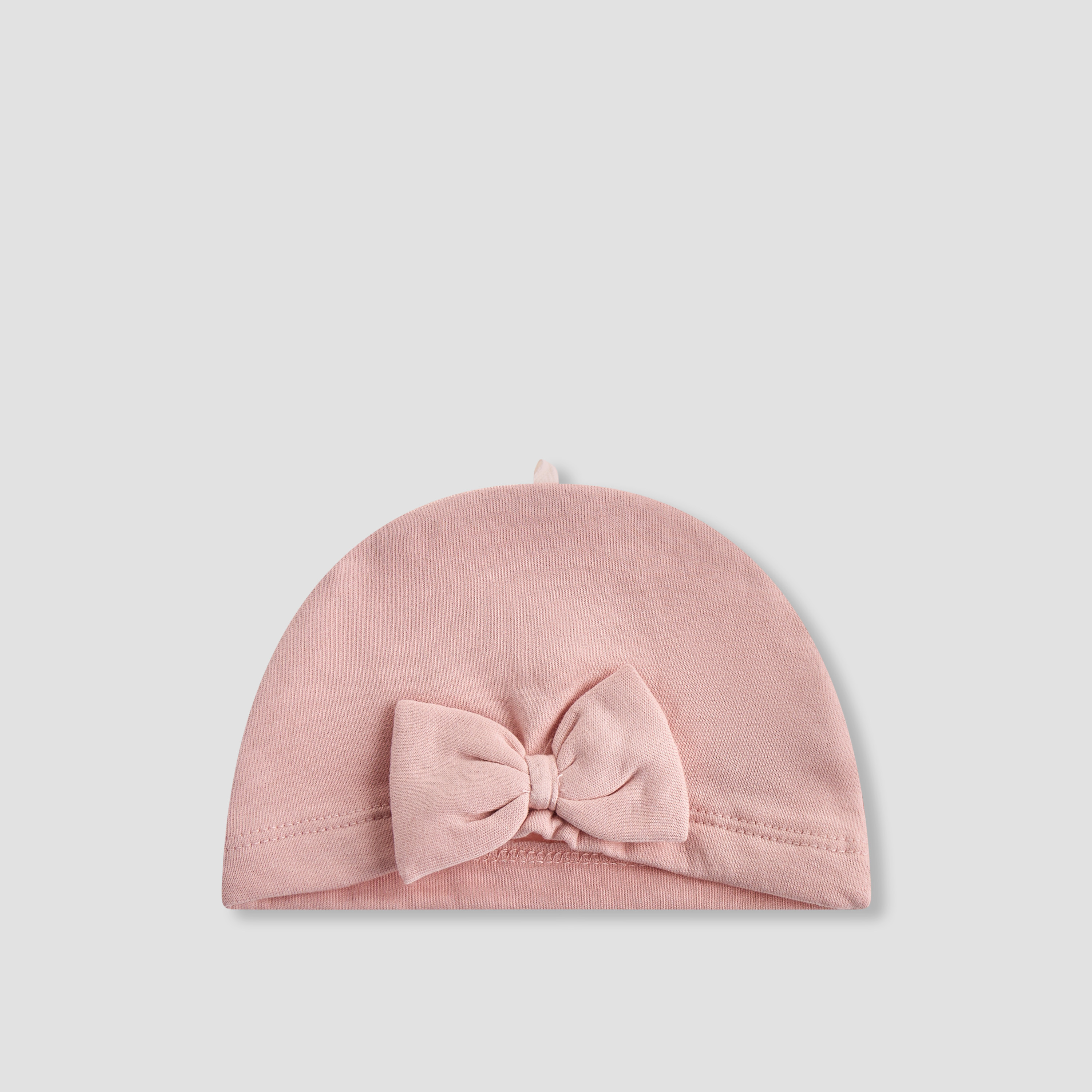 طقم من 2 كاب بتفاصيل فيونكة من جونيورز-baby-girls-accessories-caps-image-3