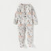 Juniors Dino Print Sleepsuit with Button Closure - Set of 2-Sleepsuits-thumbnail-1