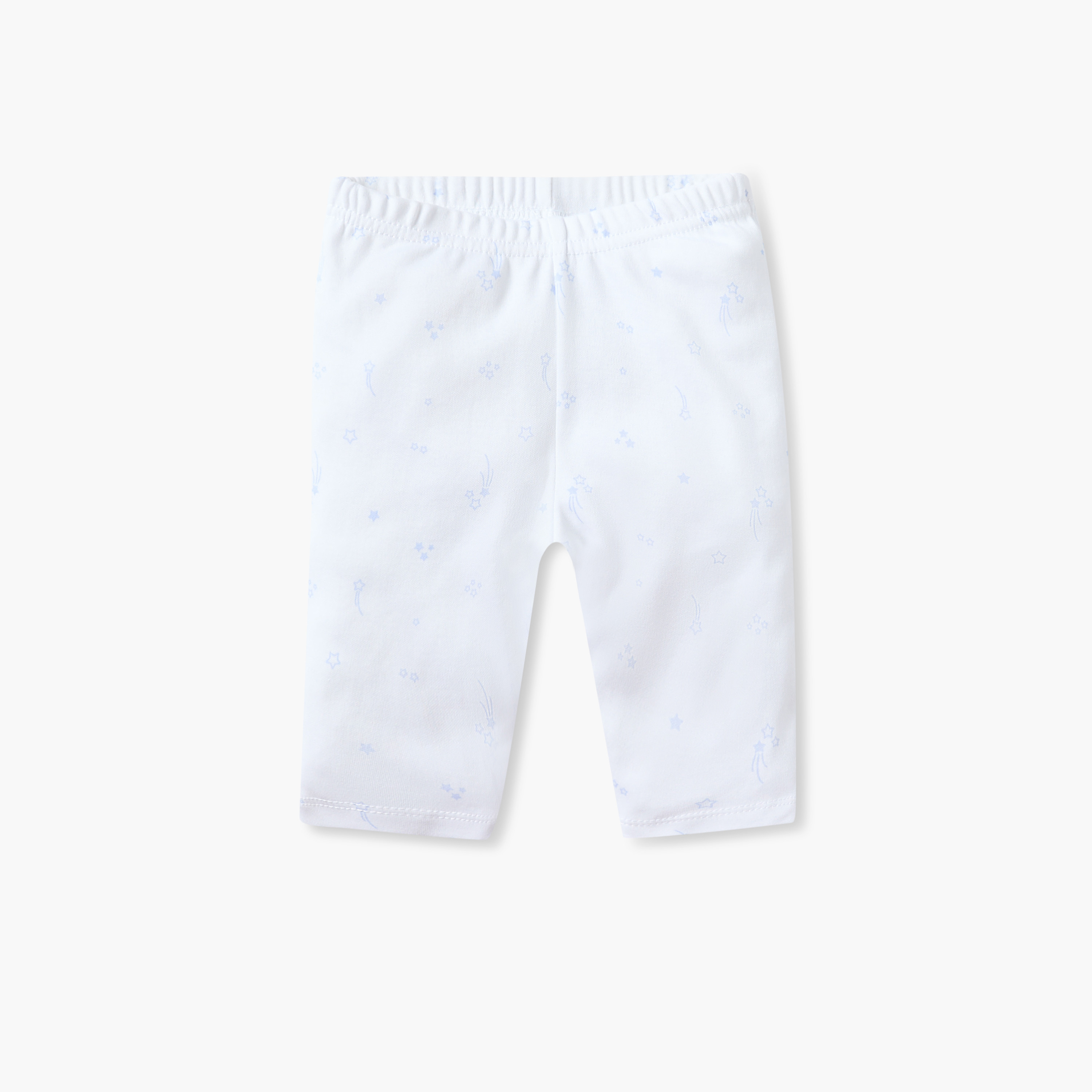 Juniors Rocket Print Long Sleeves T-shirt and Elasticated Pyjama Set-baby-boys-clothing-nightwear-pyjamasets-image-3