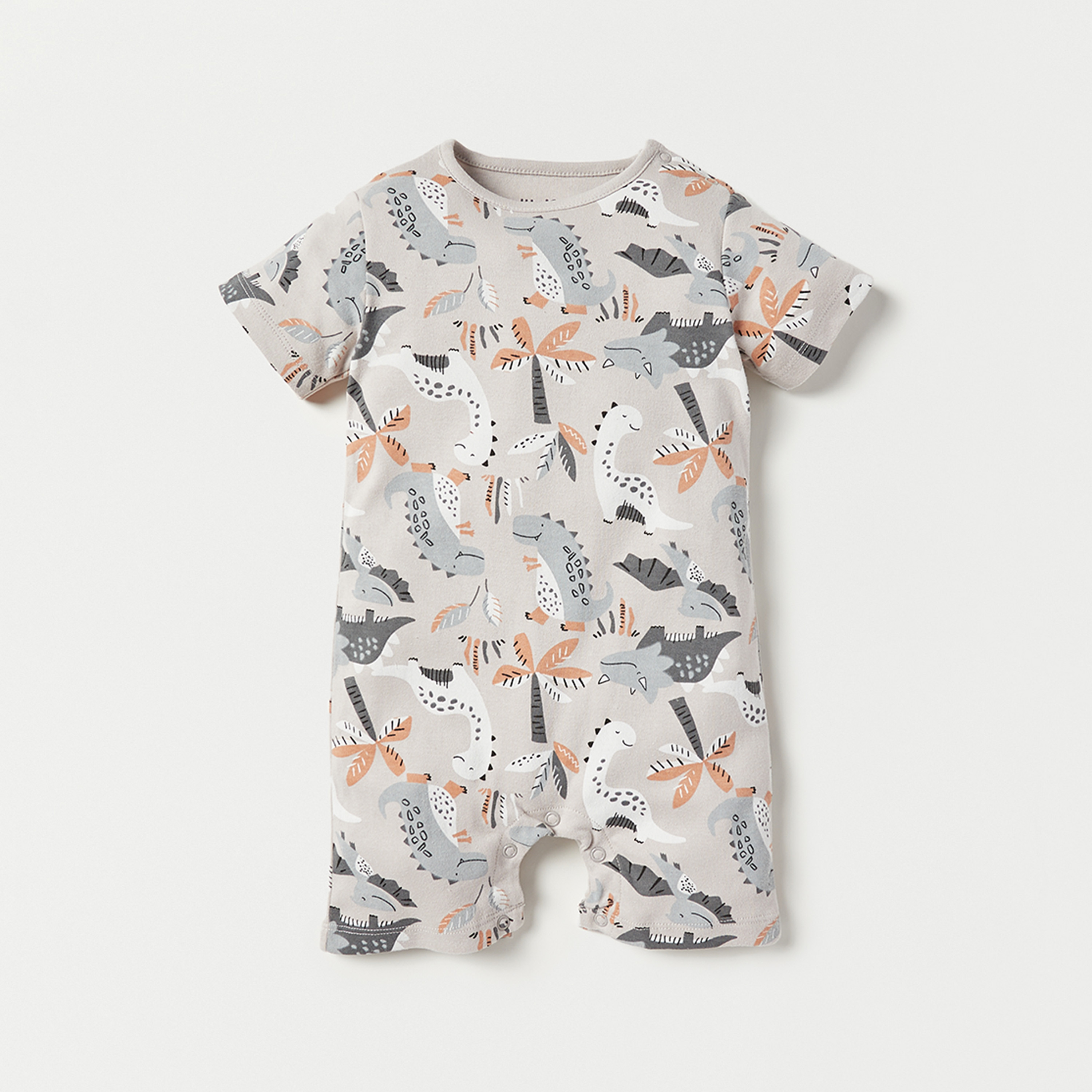 طقم بدلة نوم ورومبير بطبعة ديناصور من جونيورز-baby-boys-clothing-nightwear-sleepsuits-image-4