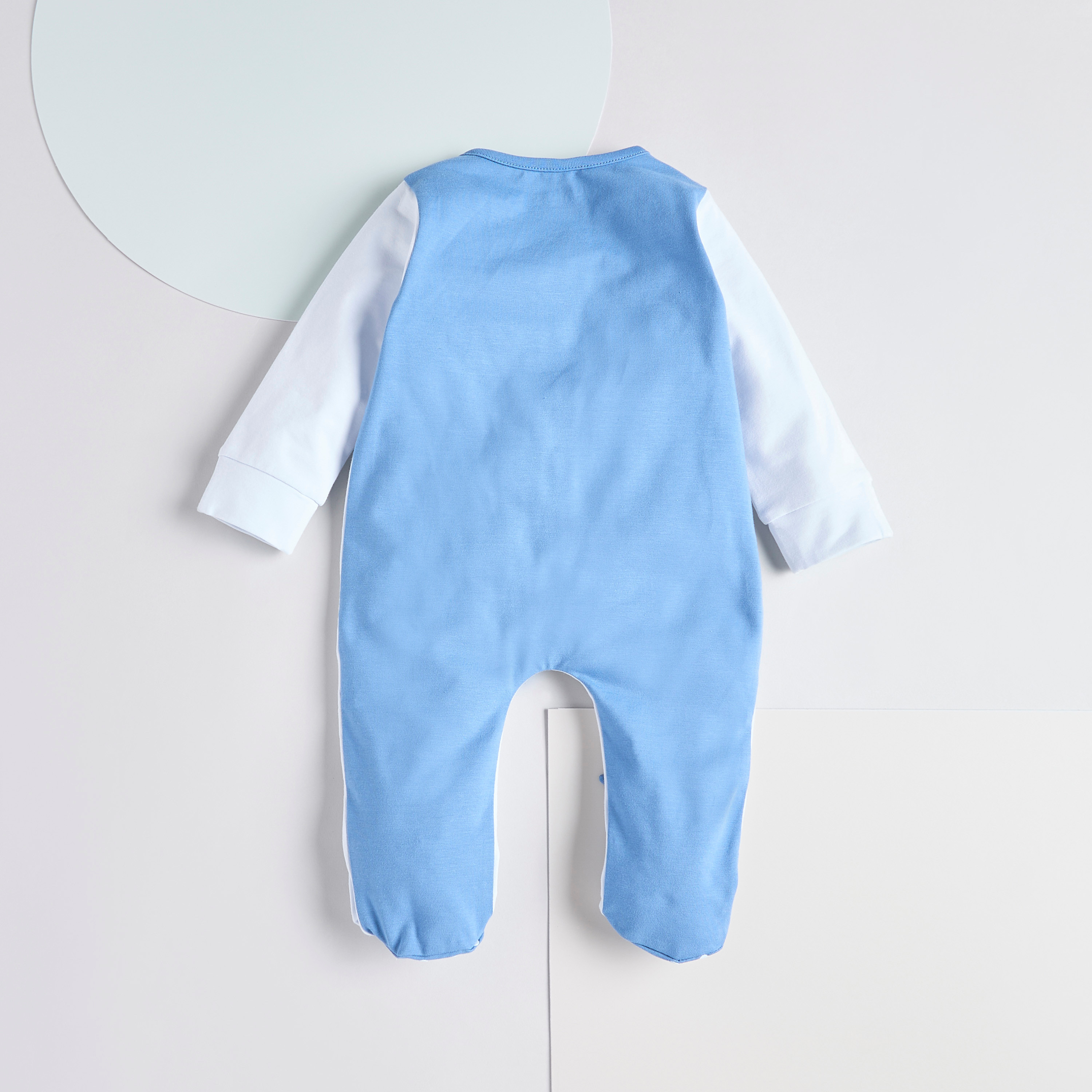 Juniors Dinosaur Print Closed Feet Sleepsuit with Button Closure-baby-boys-clothing-nightwear-sleepsuits-image-4