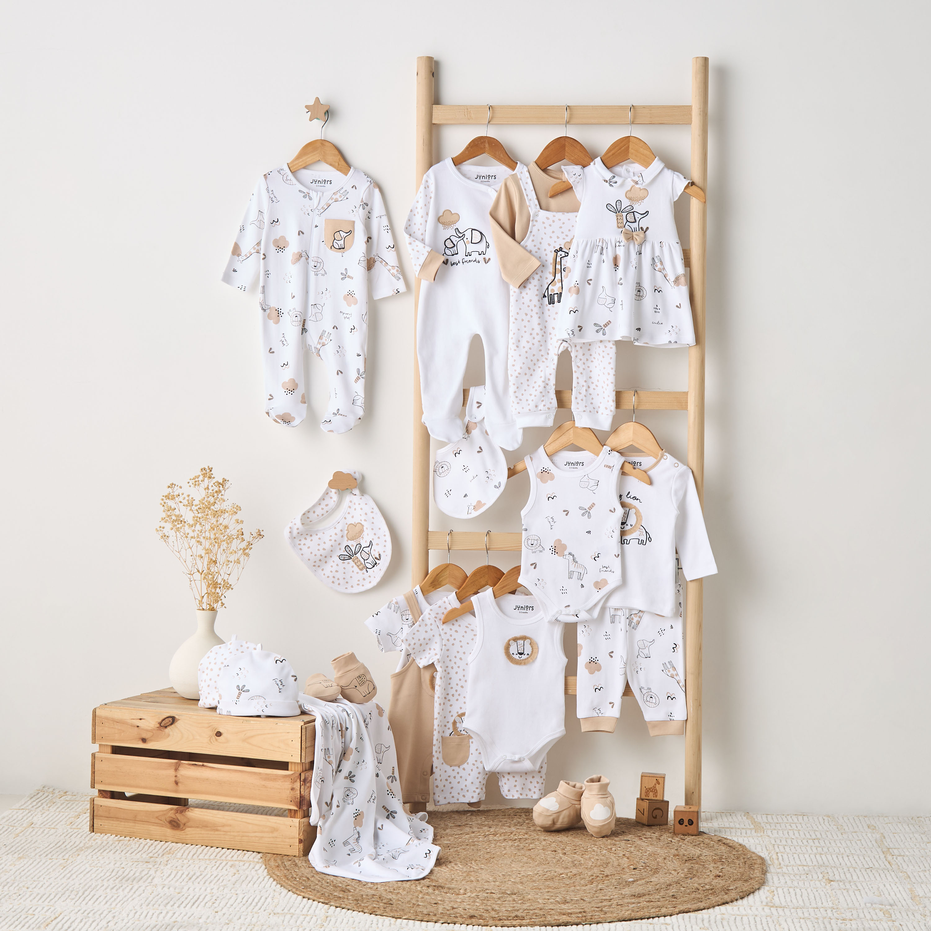 Juniors Assorted Sleeveless Bodysuit with Button Closure - Set of 2-baby-boys-clothing-bodysuits-image-6