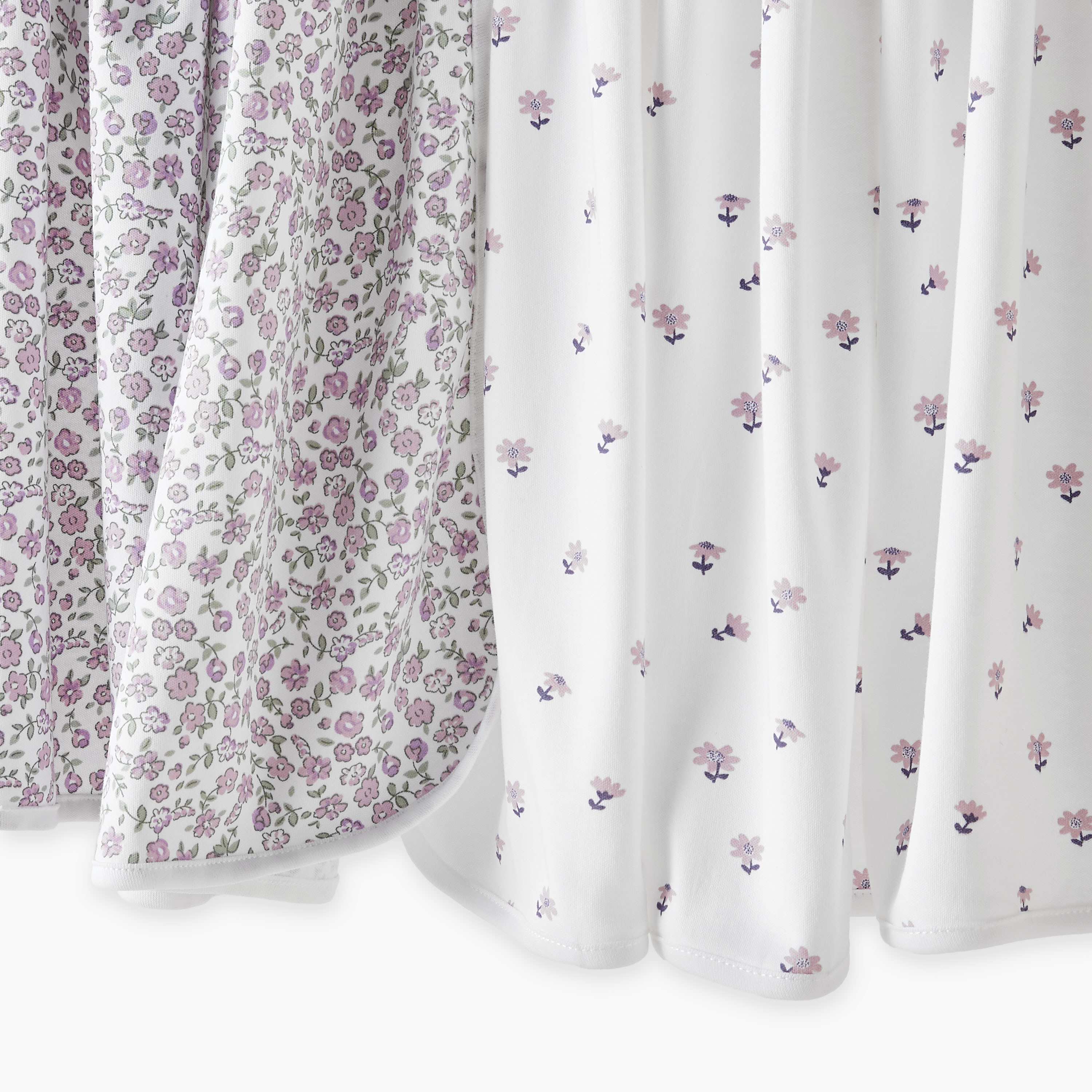 Juniors Floral Print Receiving Blanket - Set of 2-baby-nursery-blanketsandswaddles-receivingblankets-image-4