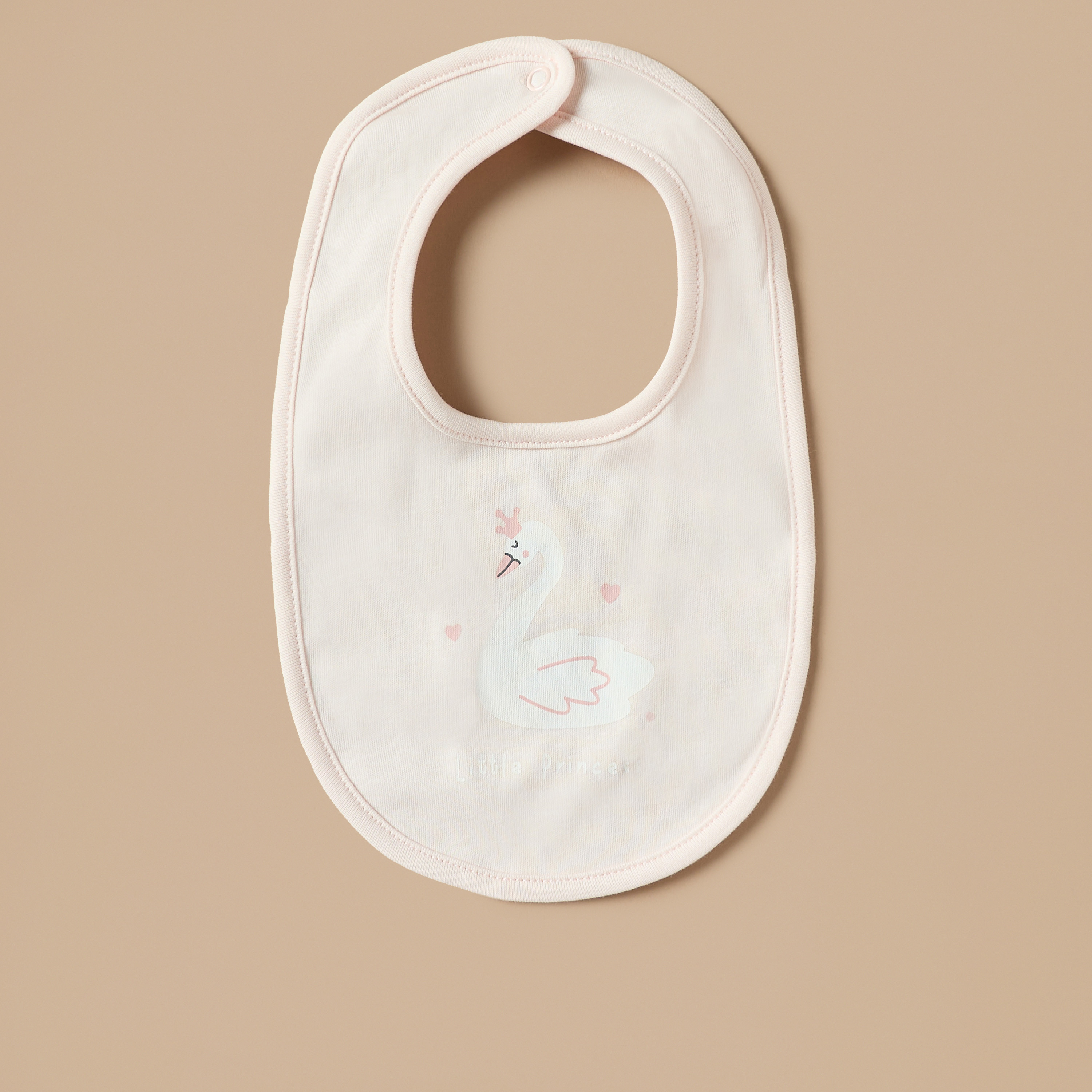 Juniors Printed Bib with Button Closure - Set of 2-baby-feeding-bibs-image-3