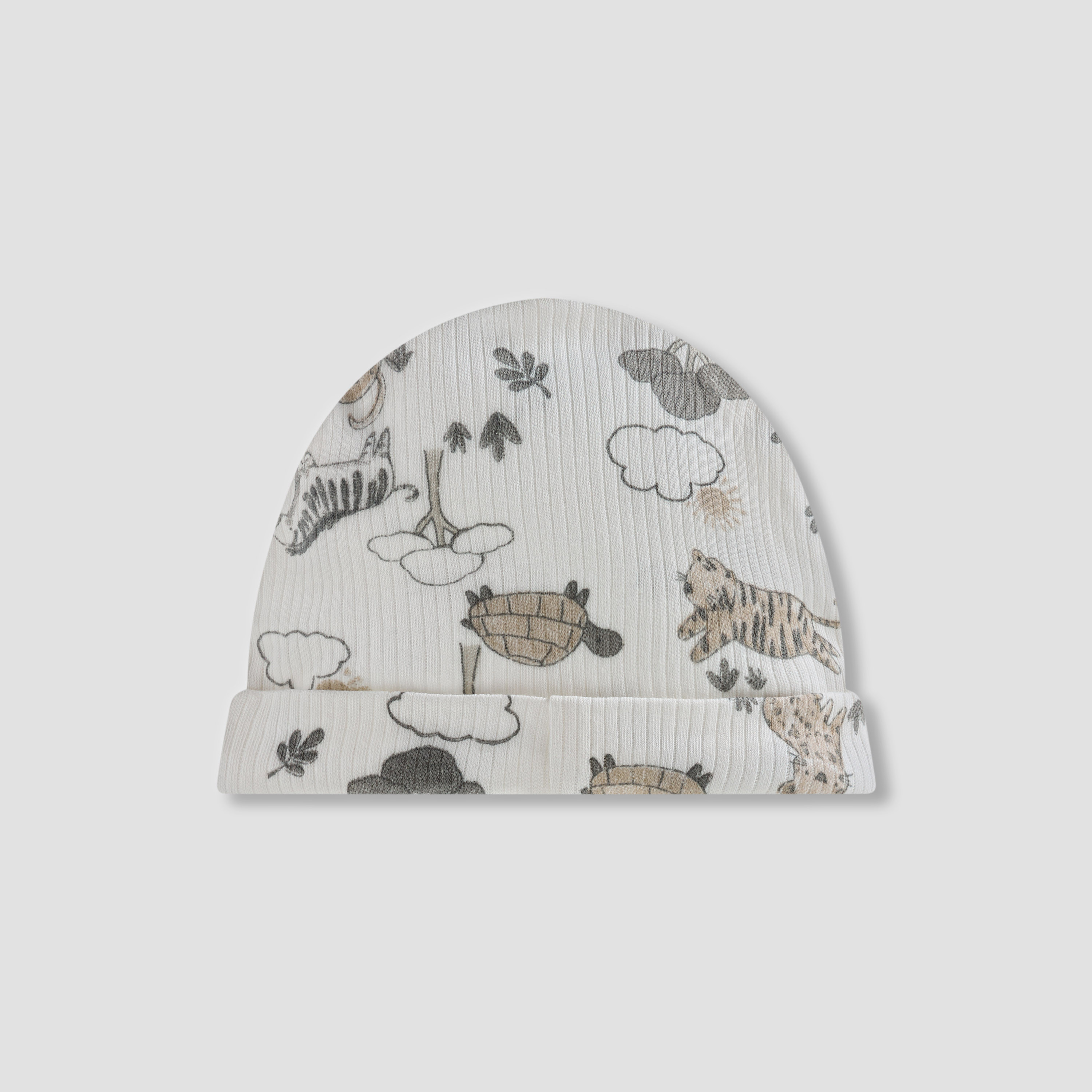 قبعة بطبعات حيوانات من جونيورز-baby-boys-accessories-caps-image-3
