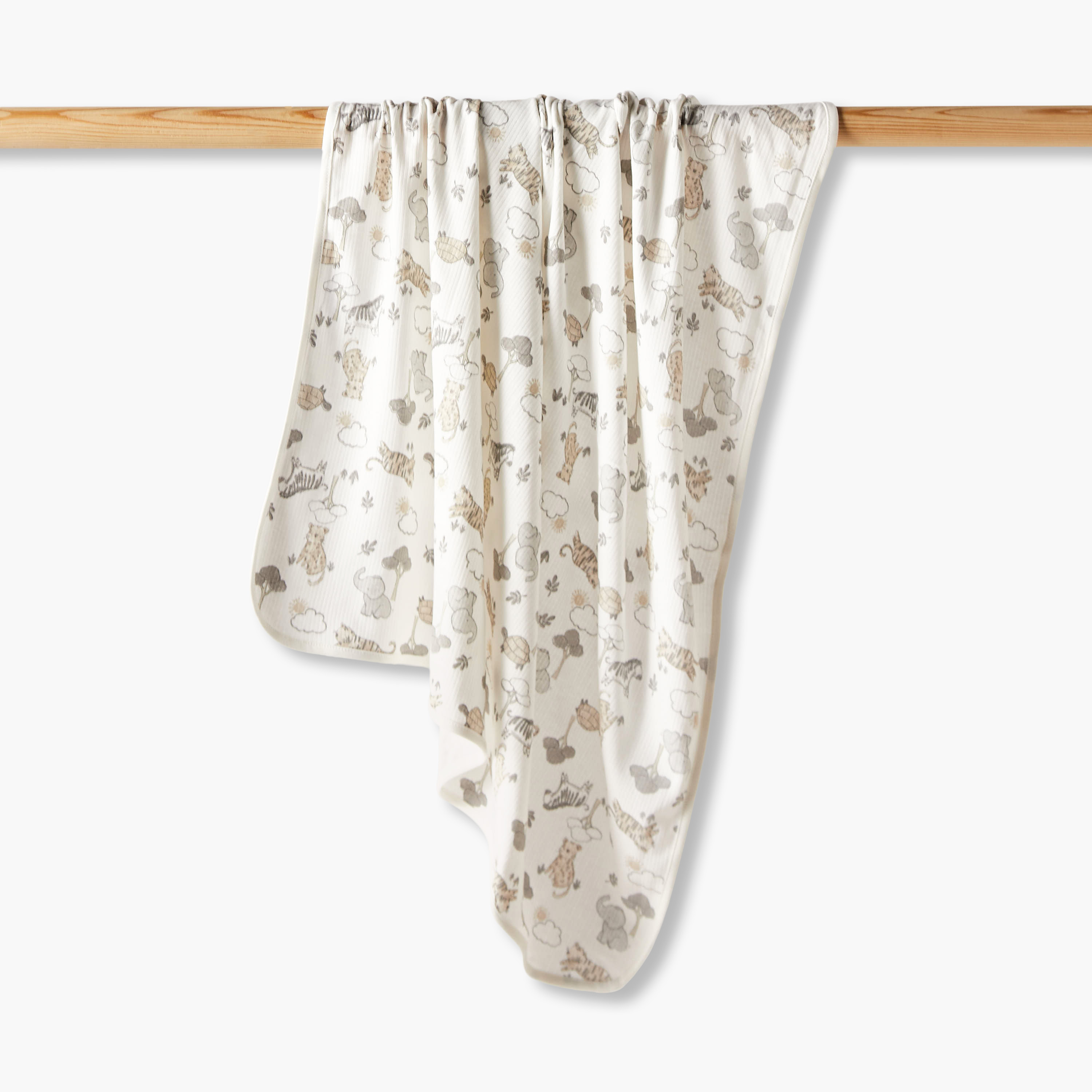 Juniors Printed Receiving Blanket-baby-nursery-blanketsandswaddles-receivingblankets-image-1
