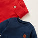Juniors Round-Neck T-shirt with Applique Patch - Set of 2-T Shirts-thumbnail-3