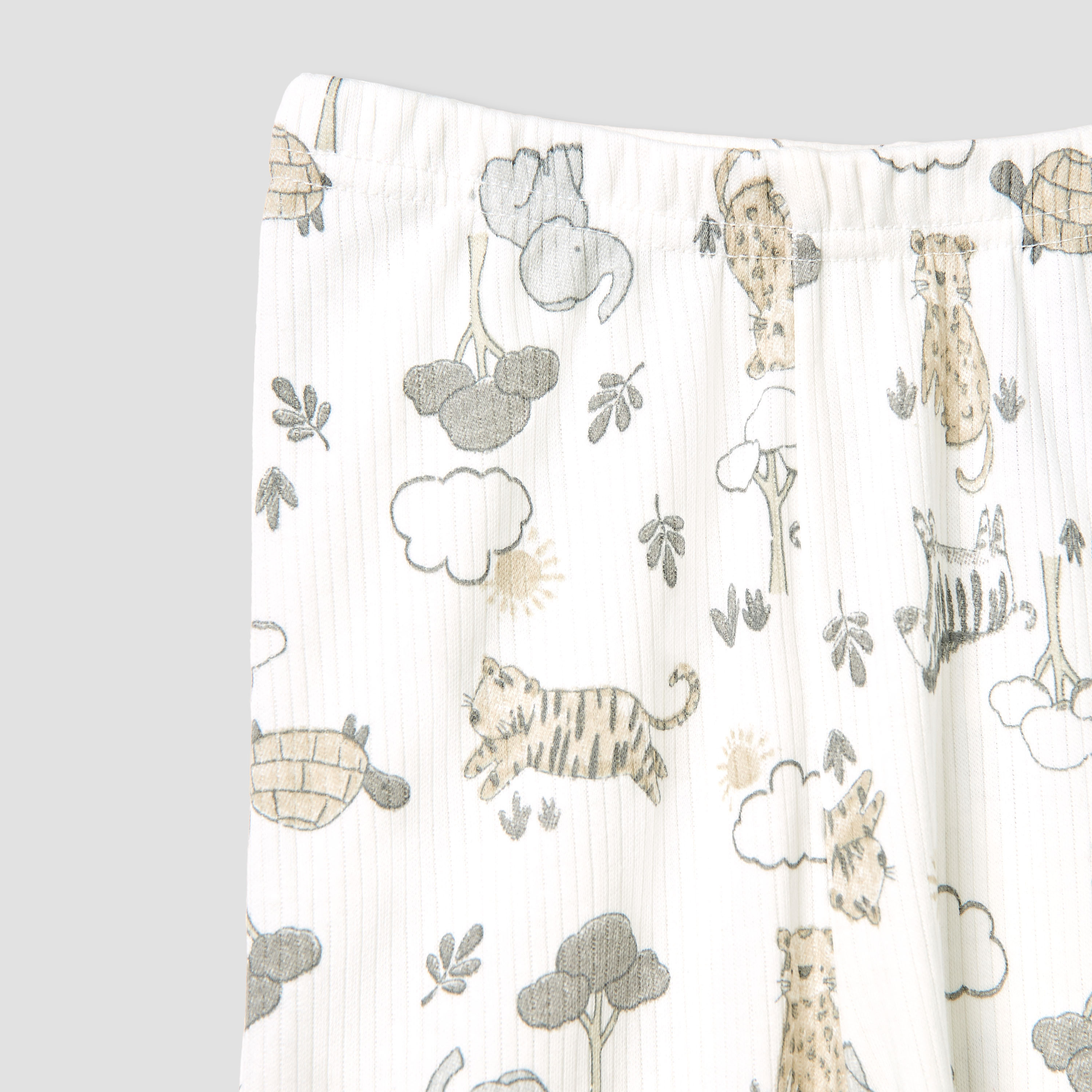 Juniors Pyjama Set with Safari Print - Cotton - Long Sleeves - Round Neck-baby-boys-clothing-nightwear-pyjamasets-image-6