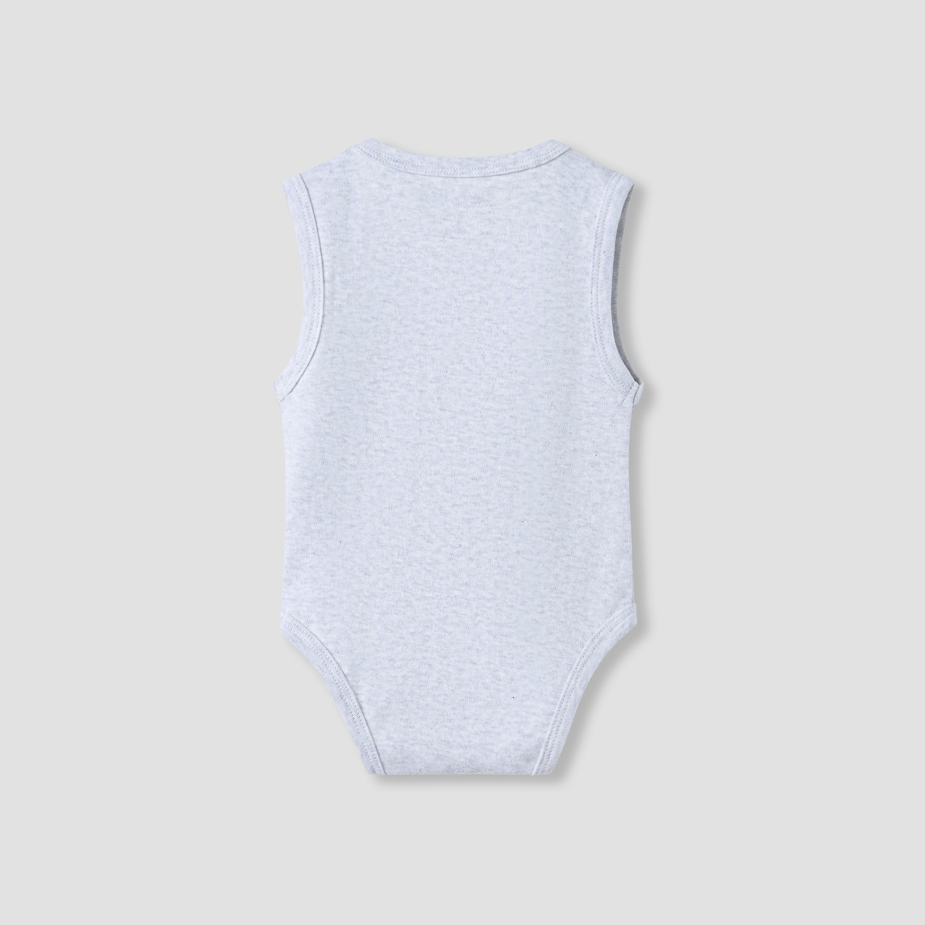 Juniors Printed Sleeveless Bodysuit with Snap Button Closure-baby-boys-clothing-bodysuits-image-3