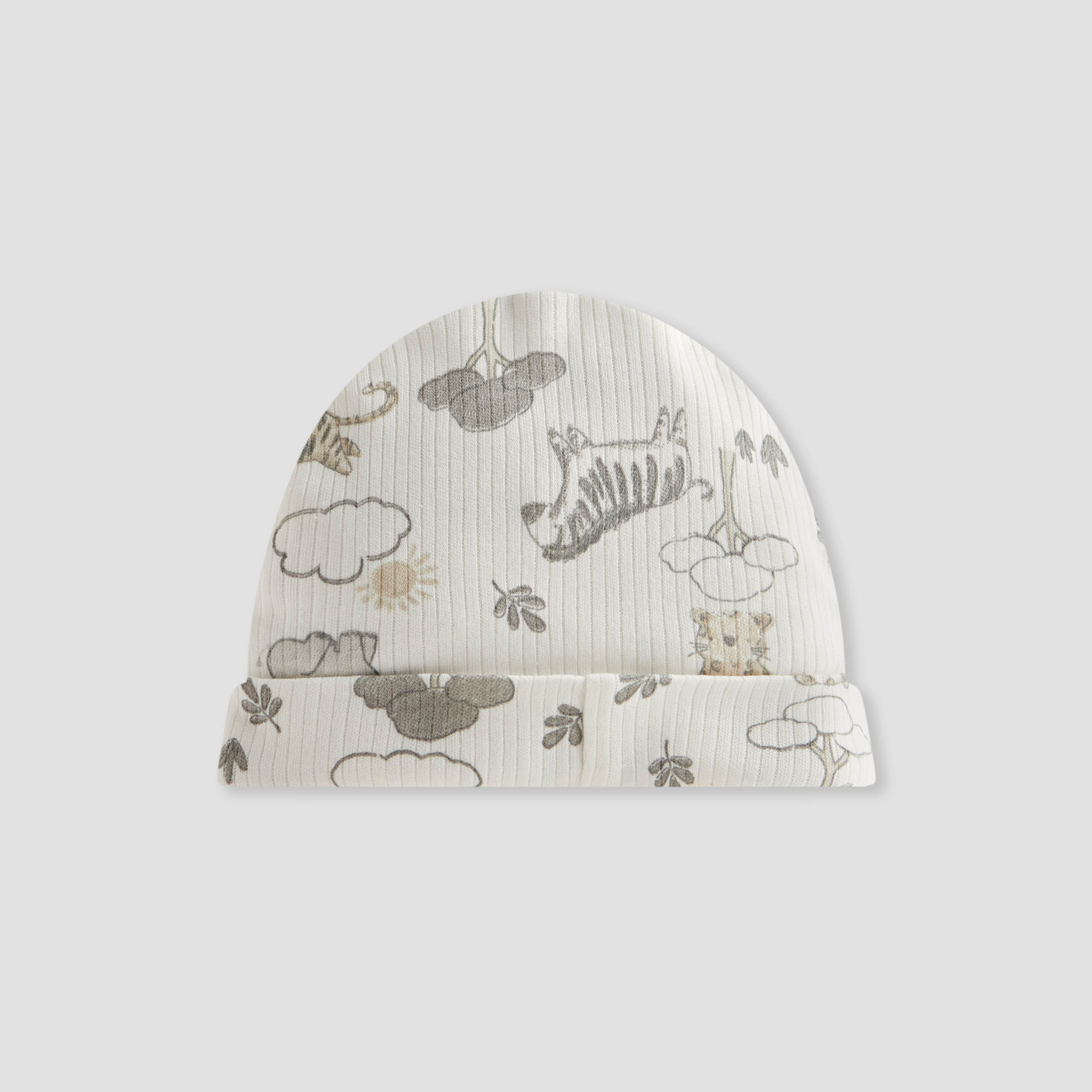 Juniors Baby Cap with Safari Print-baby-boys-accessories-caps-image-3