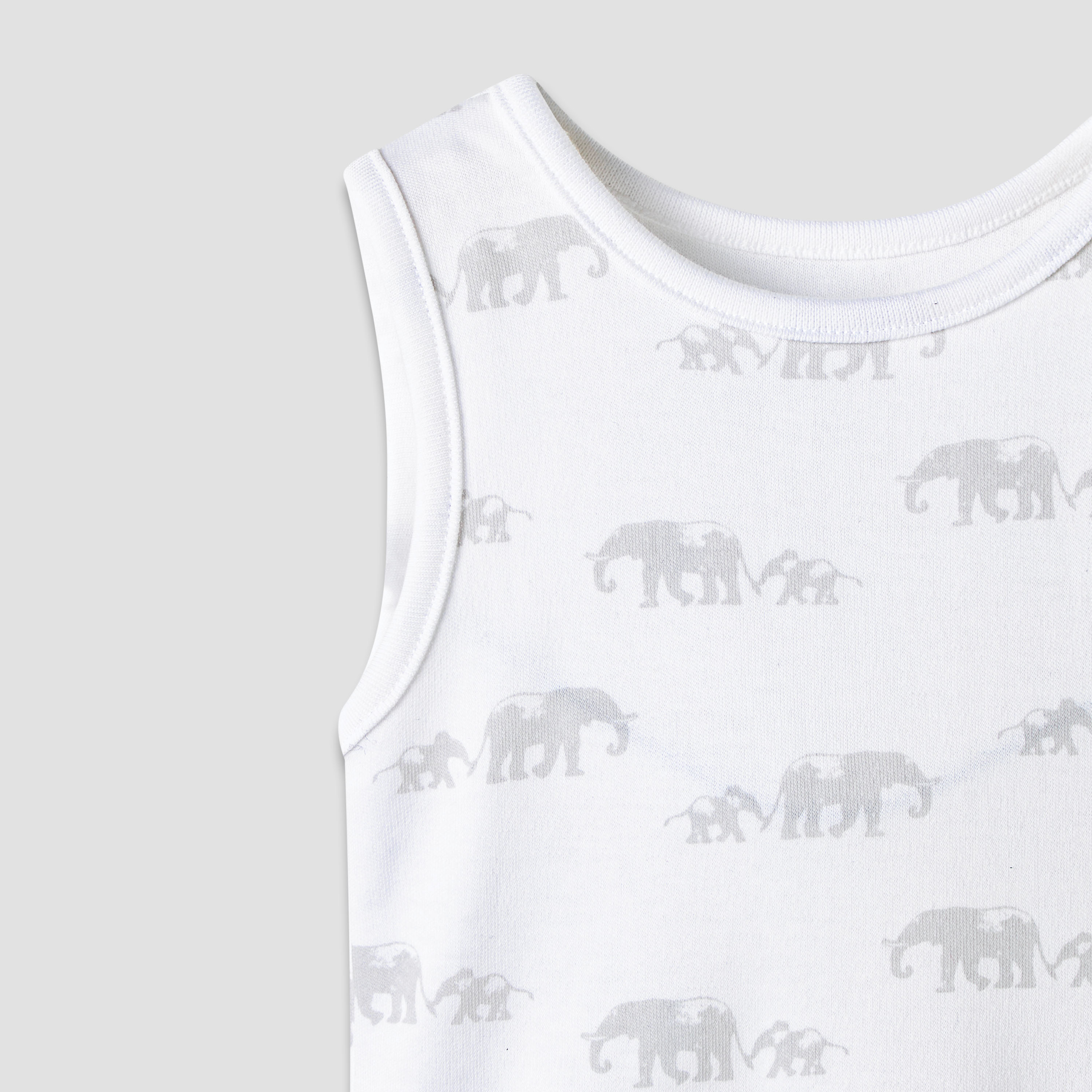 Juniors Printed Sleeveless Bodysuit - Set of 3-baby-boys-clothing-bodysuits-image-5