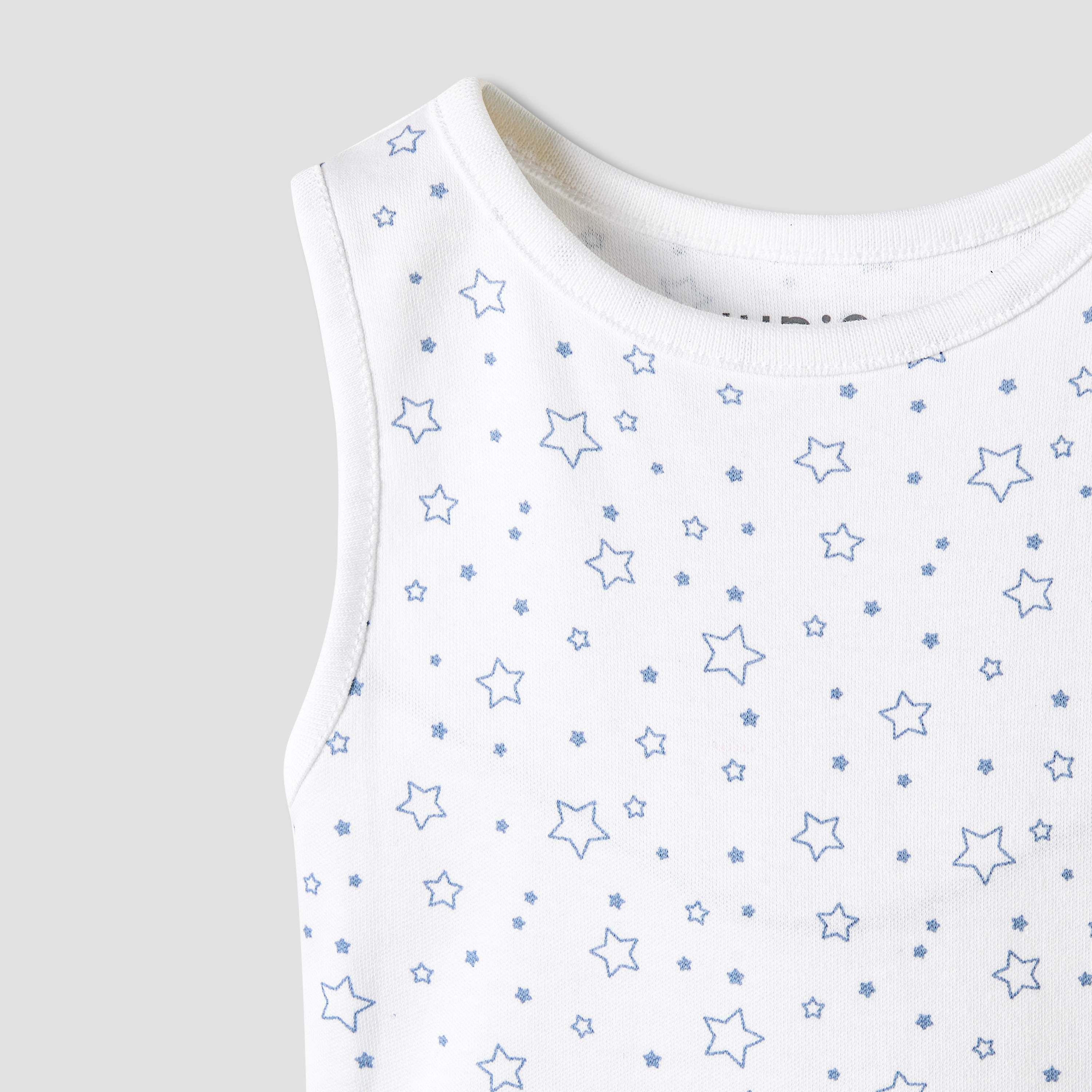 Juniors Printed Sleeveless Bodysuit - Set of 3-baby-boys-clothing-bodysuits-image-5