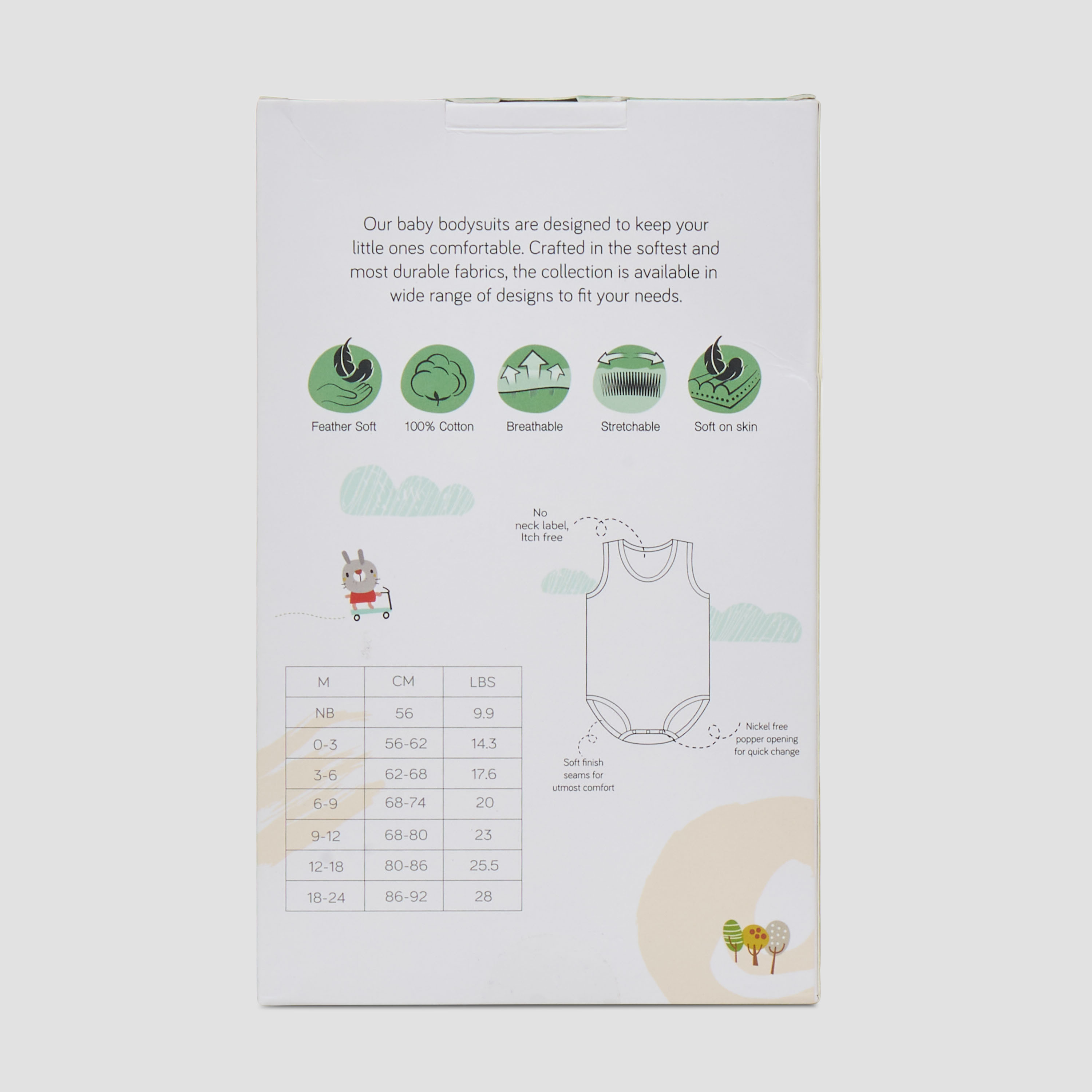 Juniors Printed Sleeveless Bodysuit - Set of 3-baby-boys-clothing-bodysuits-image-8