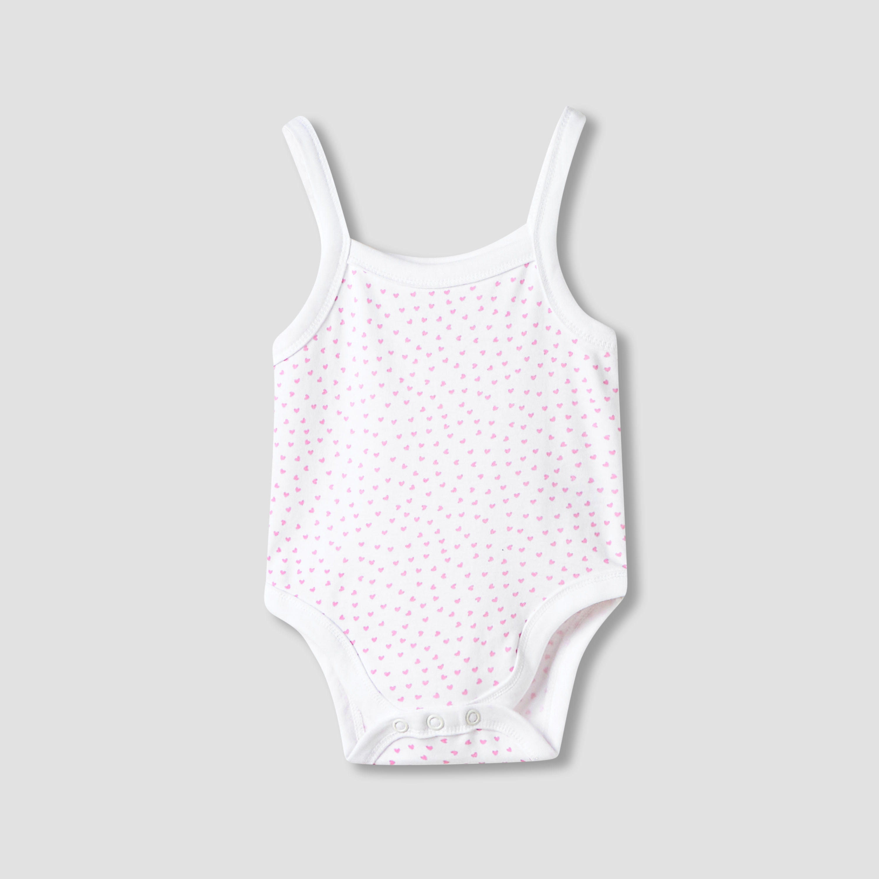 Juniors Printed Strappy Bodysuit - Set of 3-baby-girls-clothing-bodysuits-image-2