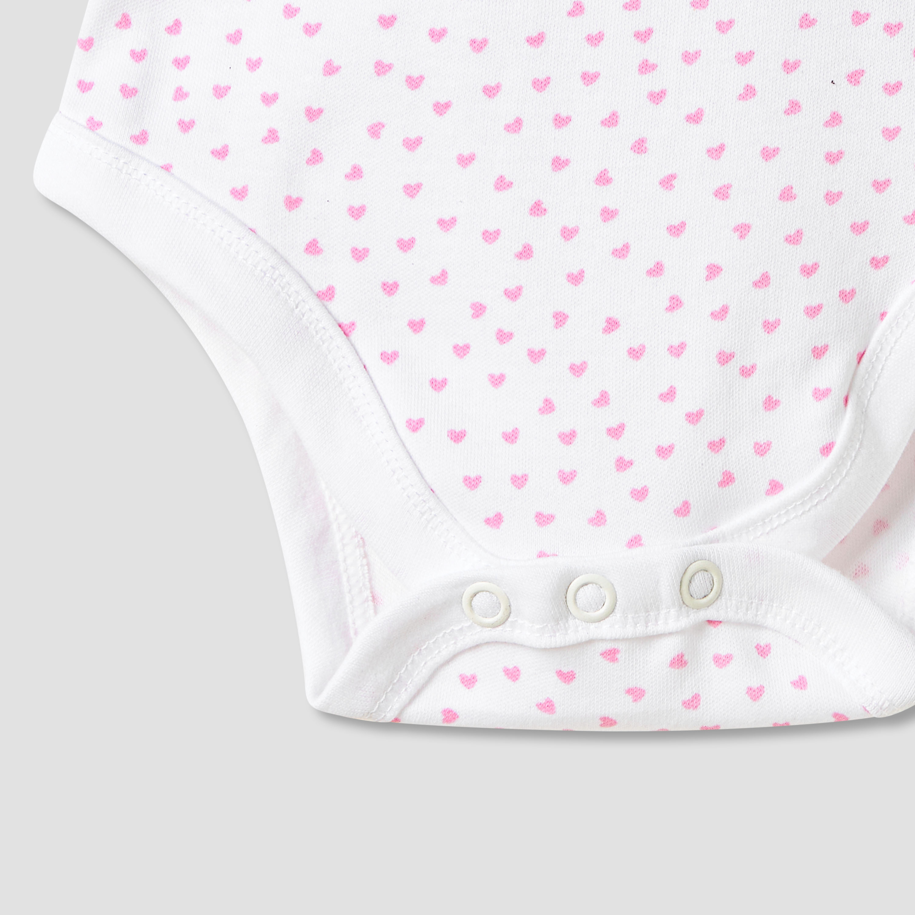 Juniors Printed Strappy Bodysuit - Set of 3-baby-girls-clothing-bodysuits-image-6
