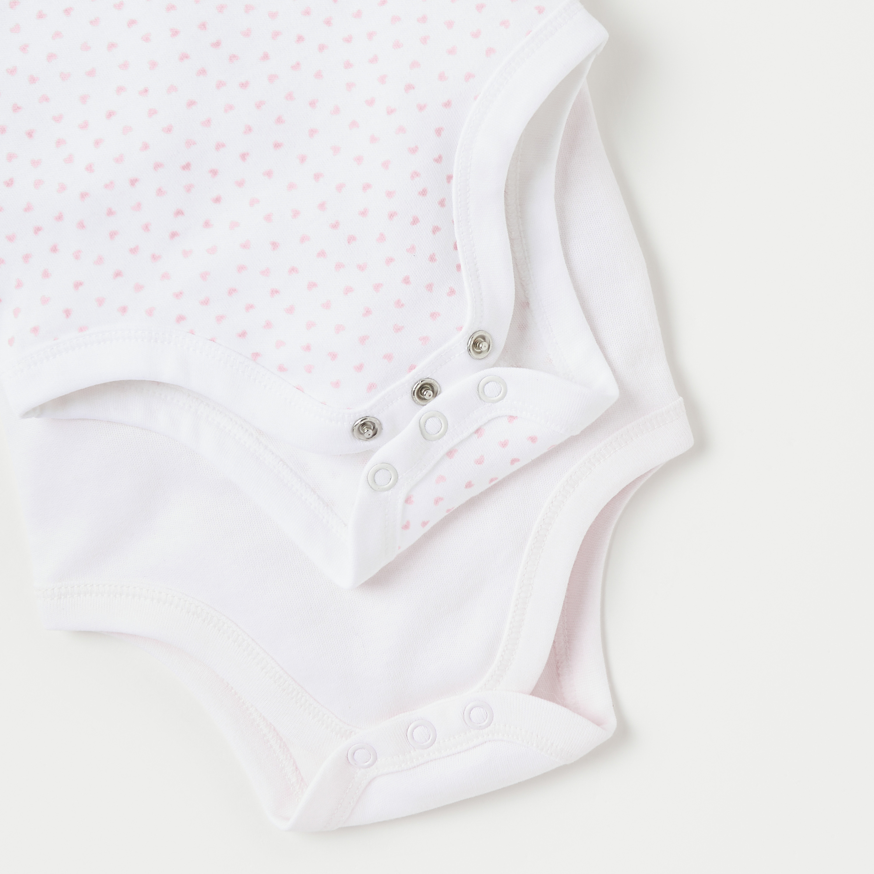 Juniors Printed Sleeveless Bodysuit - Set of 2-baby-girls-clothing-bodysuits-image-5