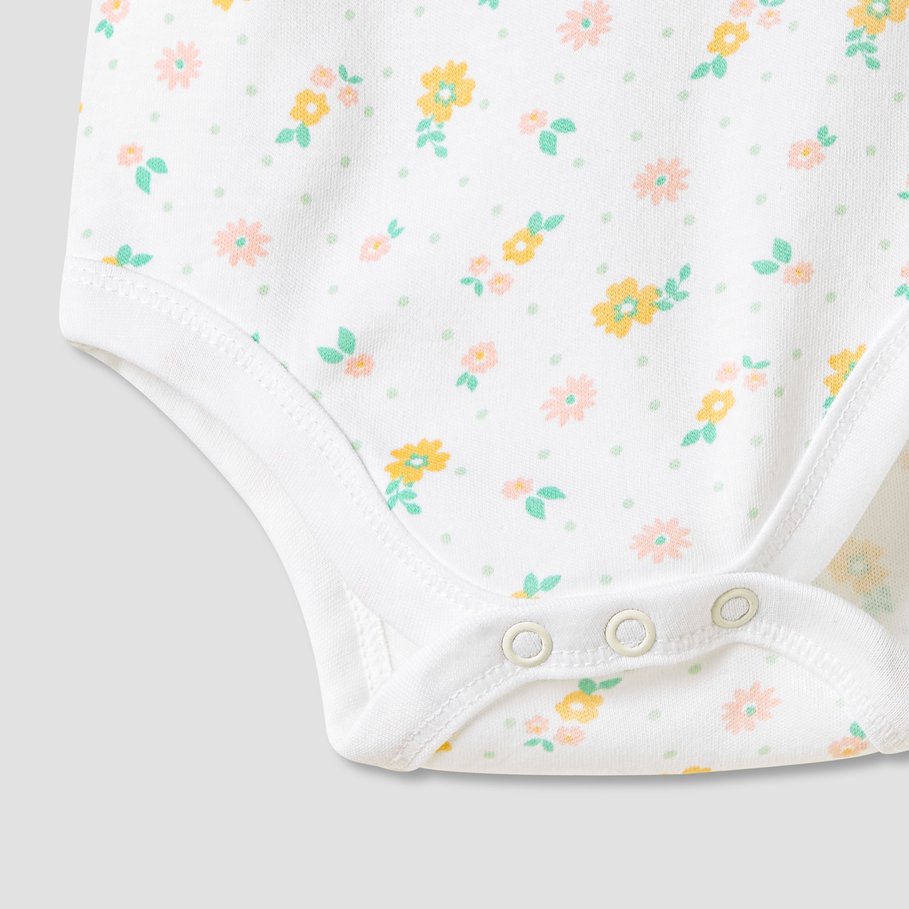 Juniors Printed Strappy Bodysuit - Set of 3-baby-girls-clothing-bodysuits-image-5