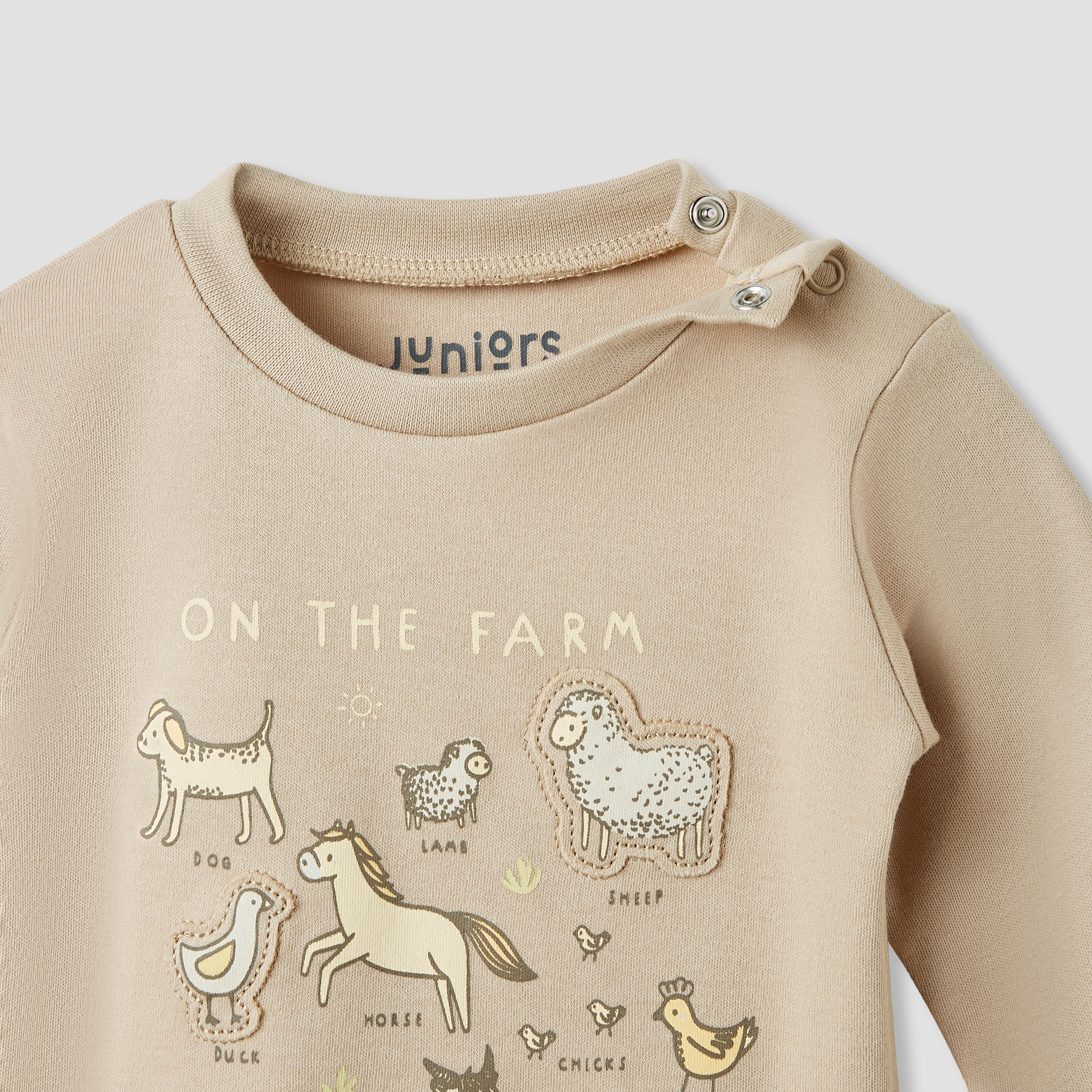 Juniors Animal Print T-shirt and Pyjama Set-baby-boys-clothing-nightwear-pyjamasets-image-6