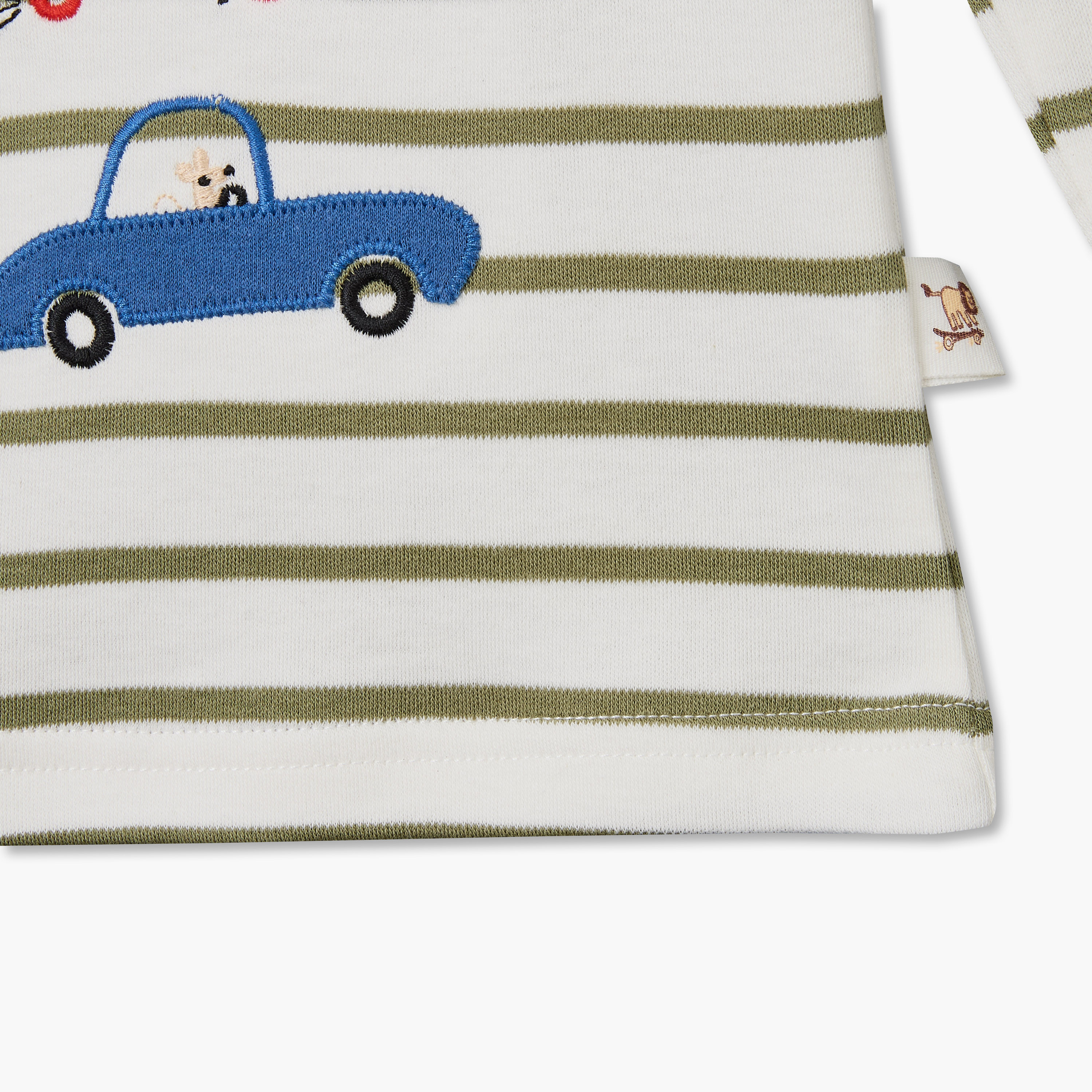 طقم بيجاما قطن برقبة ضيقة وأكمام طويلة وتطريزات من جونيورز-baby-boys-clothing-nightwear-pyjamasets-image-8