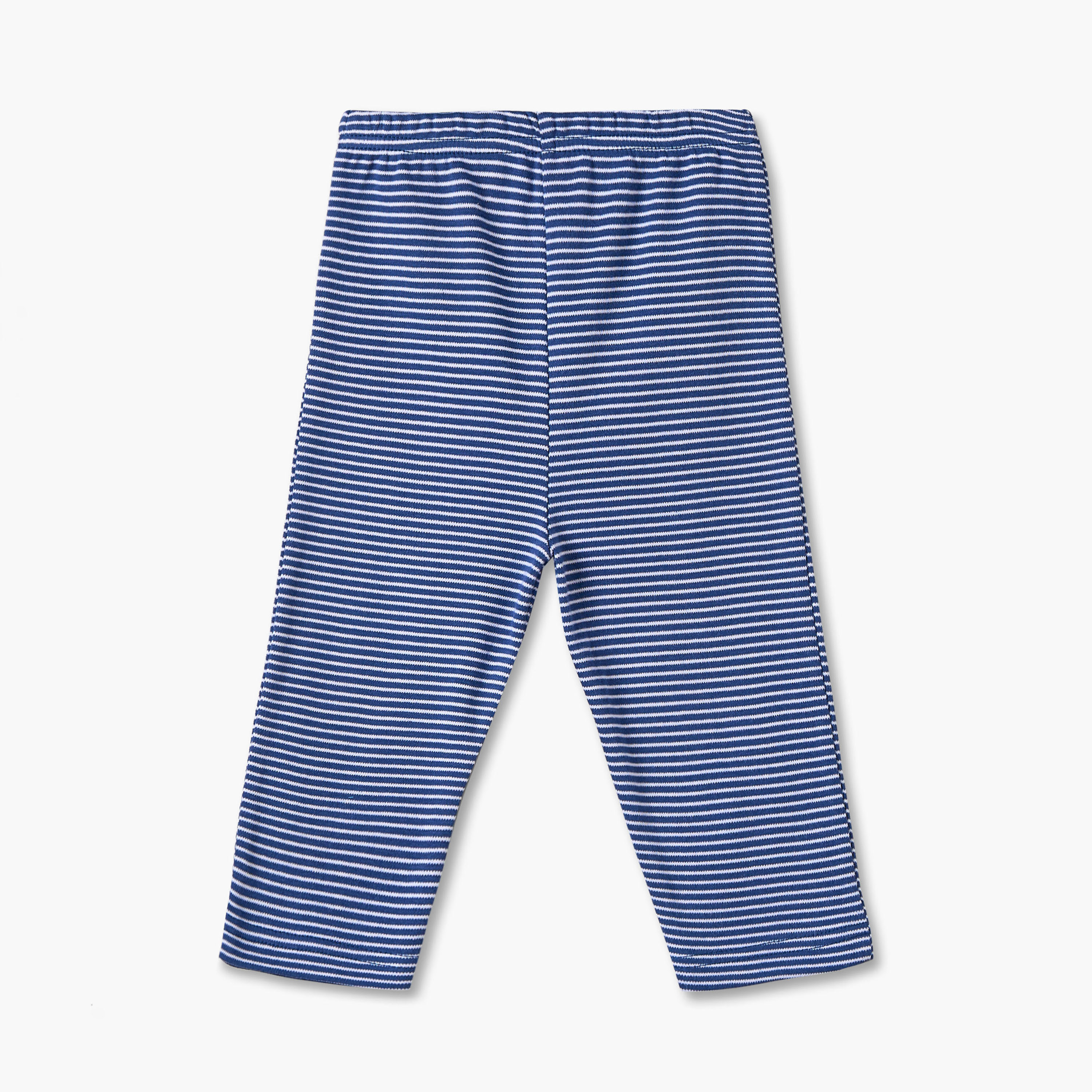 طقم بيجاما قطني بياقة مستديرة وأكمام طويلة بطبعة فيونكة من جونيورز-baby-girls-clothing-nightwear-pyjamasets-image-3