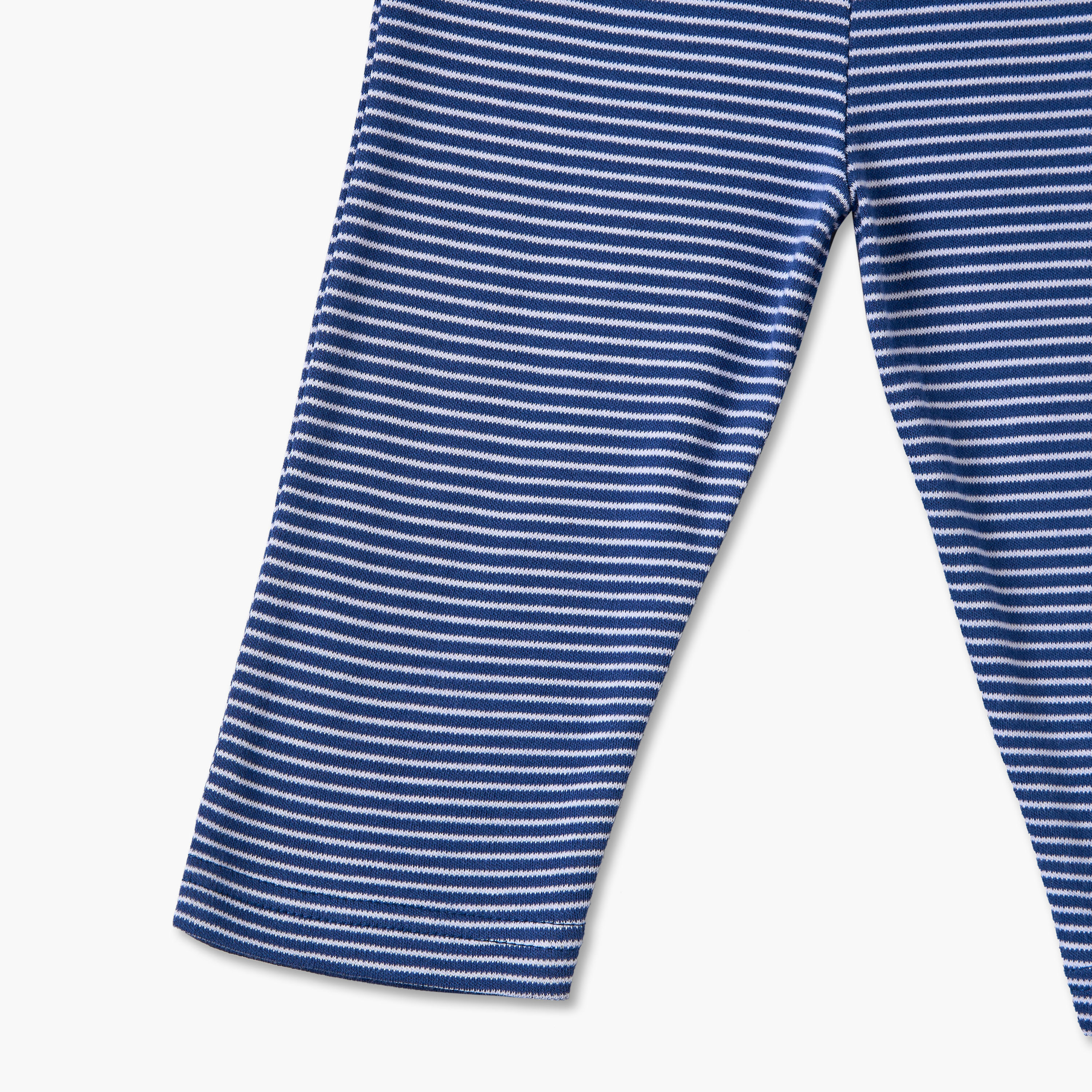 طقم بيجاما قطني بياقة مستديرة وأكمام طويلة بطبعة فيونكة من جونيورز-baby-girls-clothing-nightwear-pyjamasets-image-9