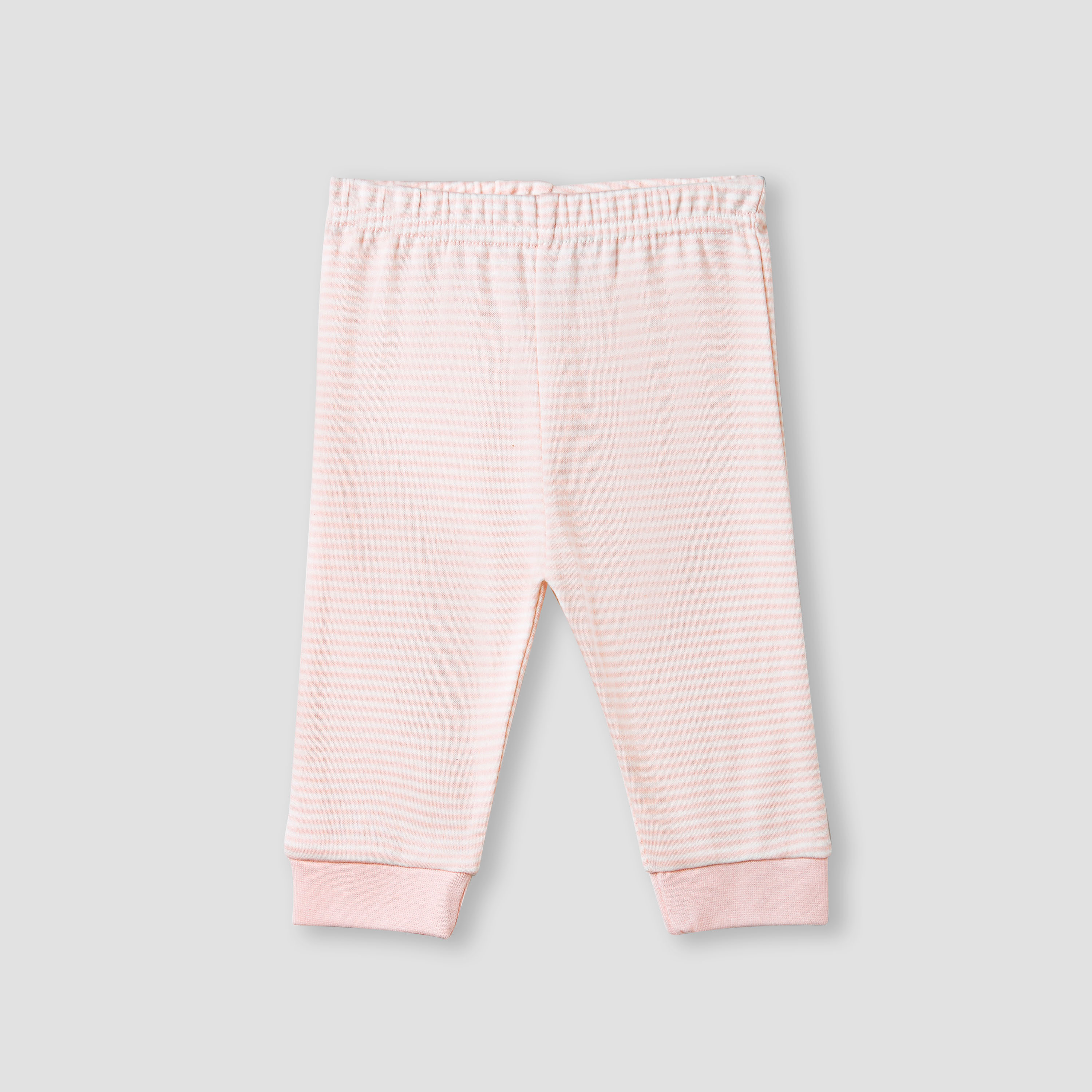 Juniors Striped T-shirt and Pyjama Set-baby-girls-clothing-nightwear-pyjamasets-image-3