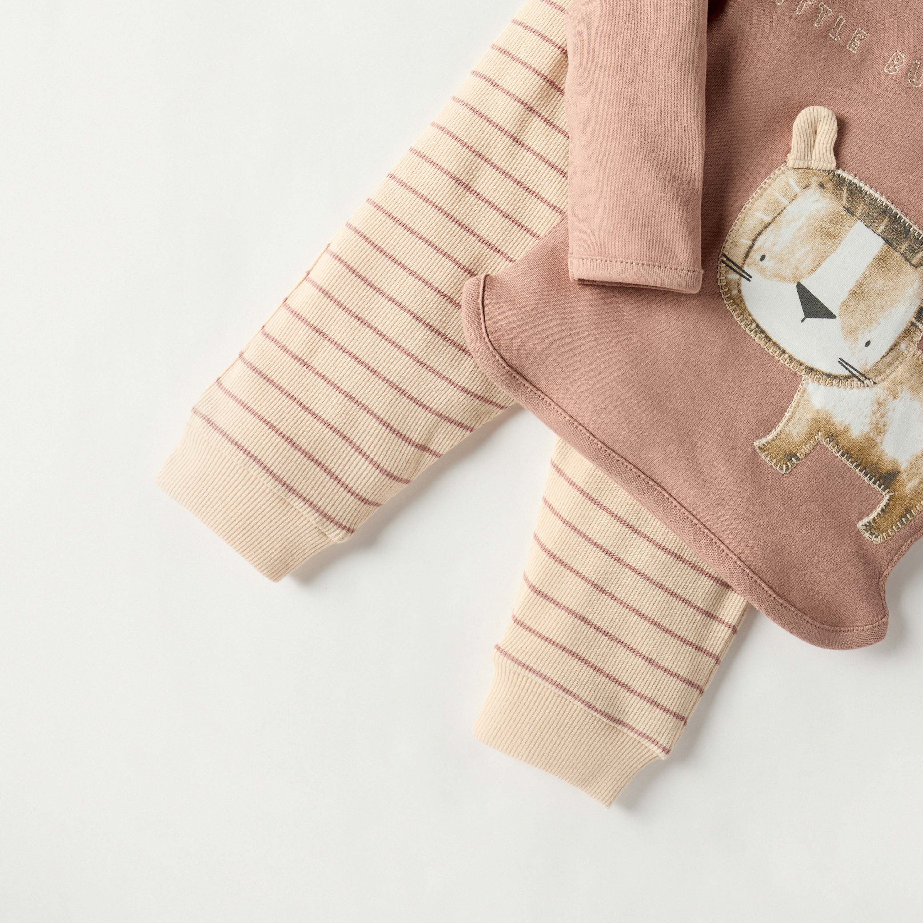 طقم بيجاما وتيشيرت بطبعات حيوانات من جونيورز-baby-boys-clothing-nightwear-pyjamasets-image-5