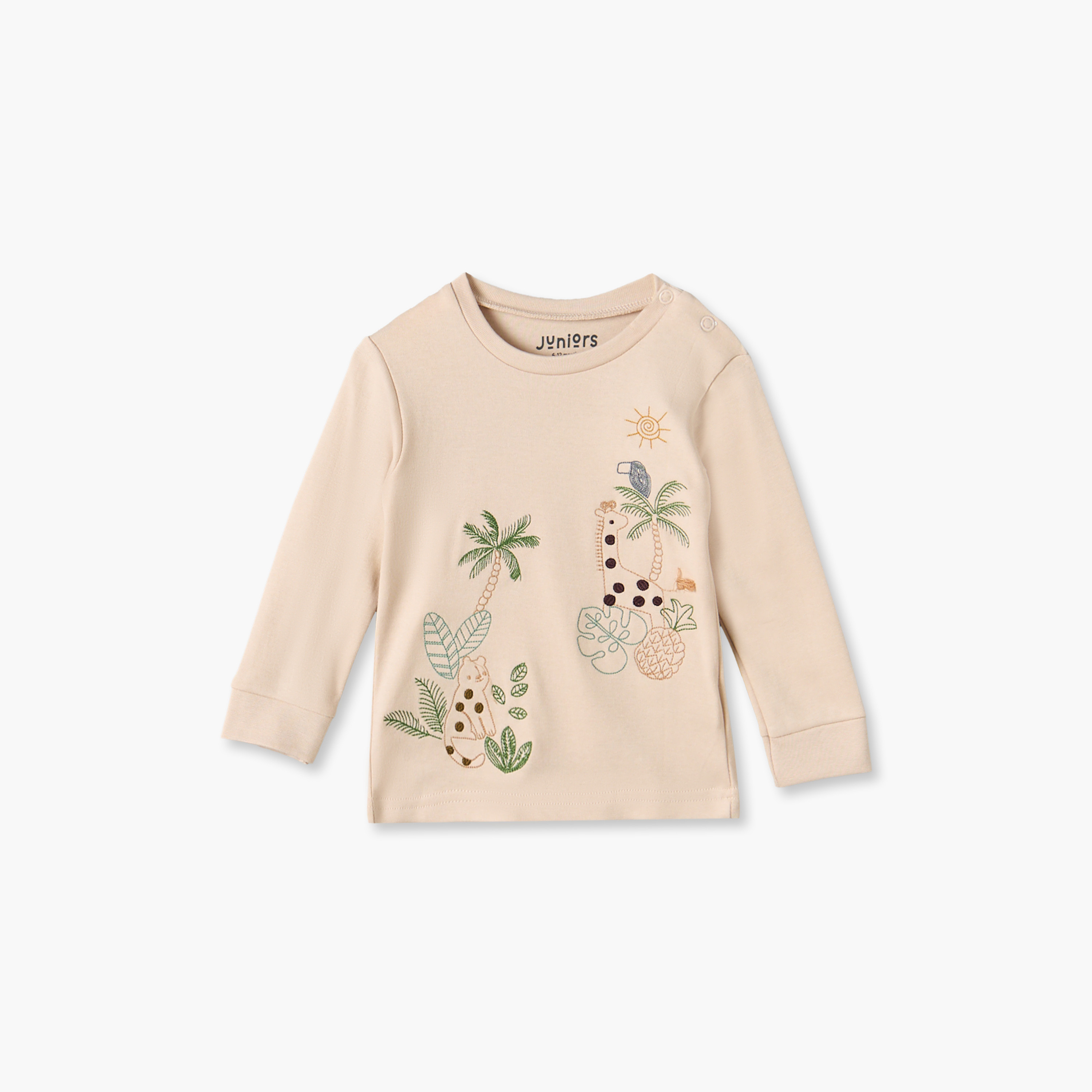 طقم بيجاما قطن برقبة ضيقة وأكمام طويلة وطبعات من جونيورز-baby-boys-clothing-nightwear-pyjamasets-image-3
