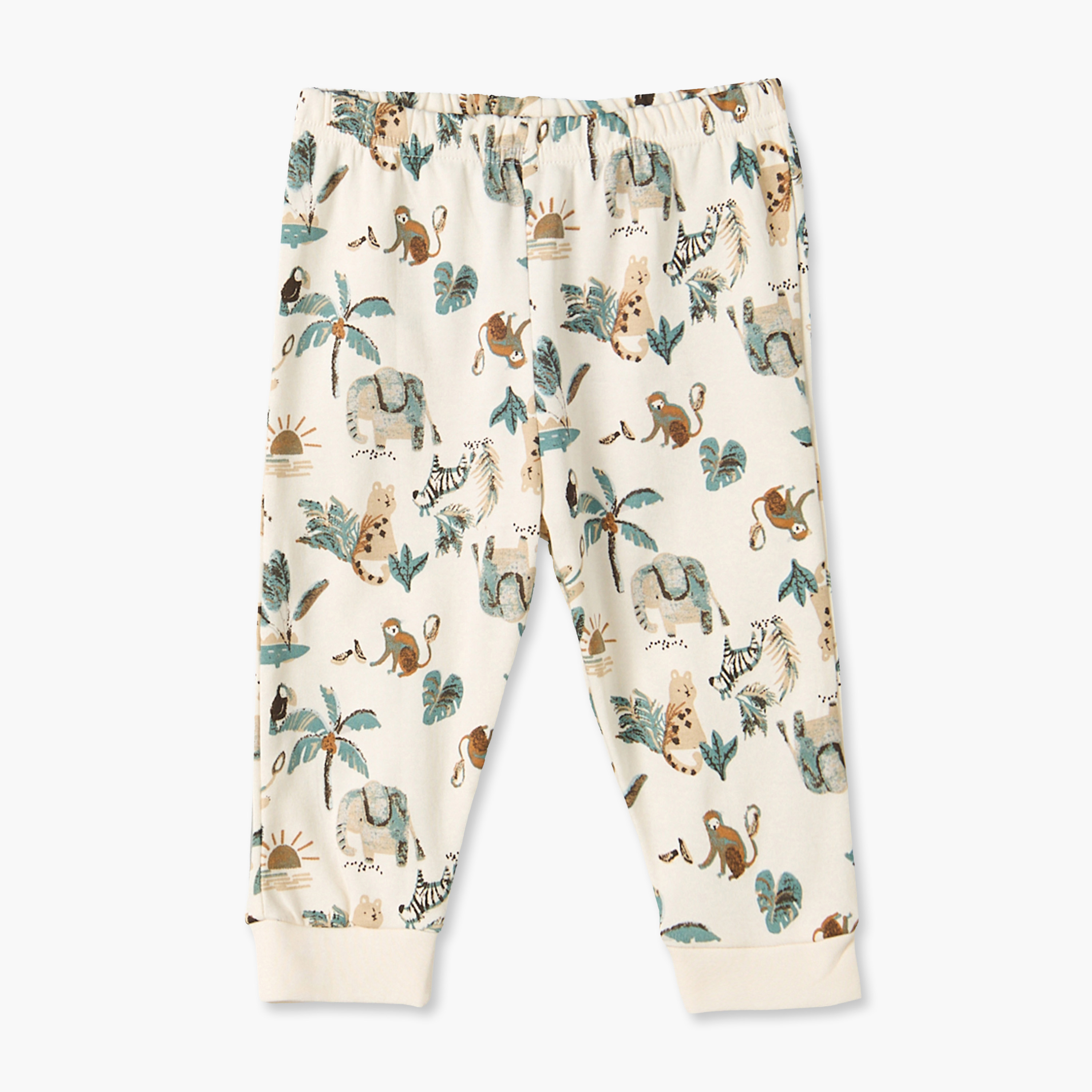 طقم بيجاما قطن برقبة ضيقة وأكمام طويلة وطبعات من جونيورز-baby-boys-clothing-nightwear-pyjamasets-image-4