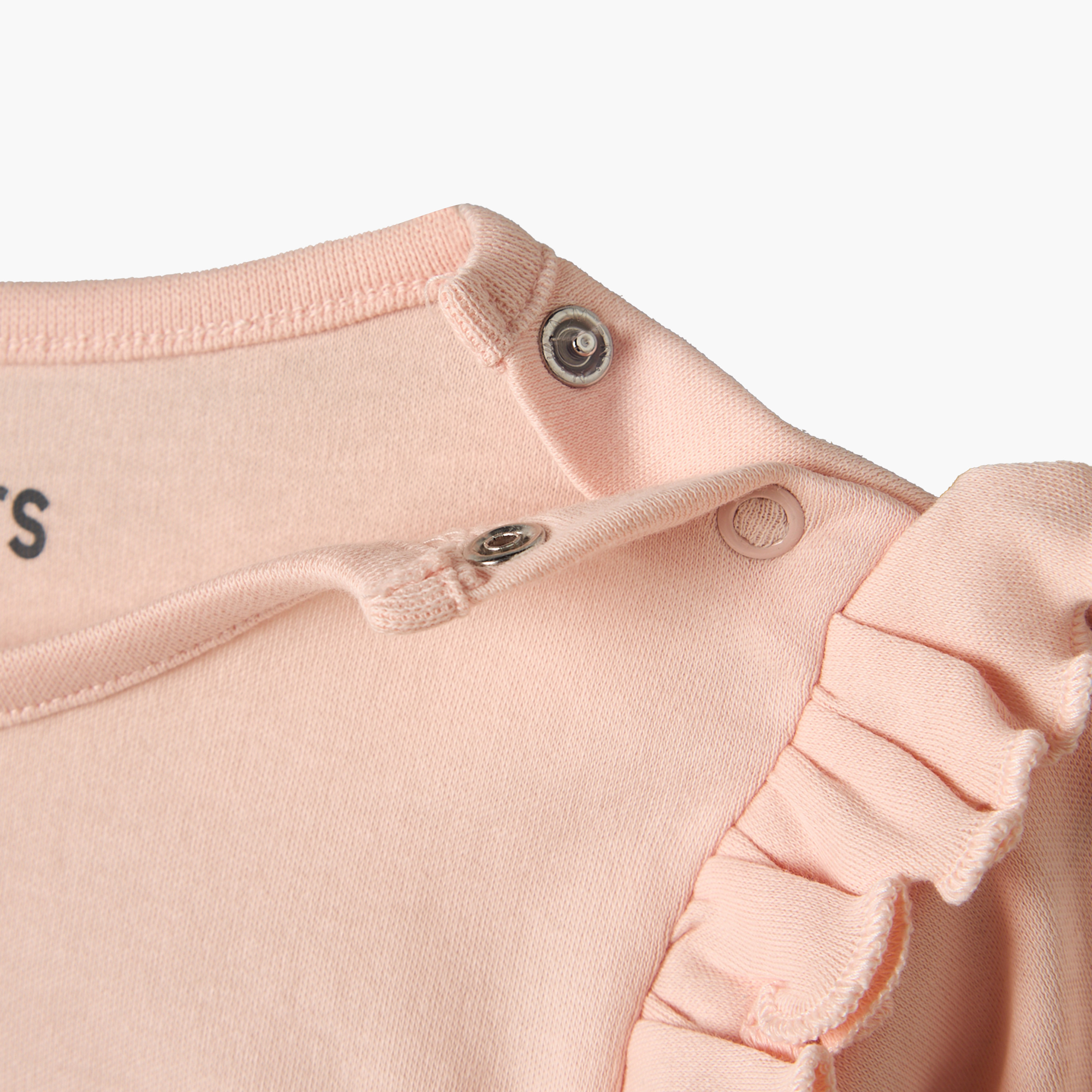 طقم بيجاما قطن بياقة ضيقة وأكمام طويلة وزخارف قطة من جونيورز-baby-girls-clothing-nightwear-pyjamasets-image-8