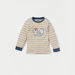 Juniors Penguin Embroidered T-shirt and Full Length Pyjama Set-Pyjama Sets-thumbnail-1