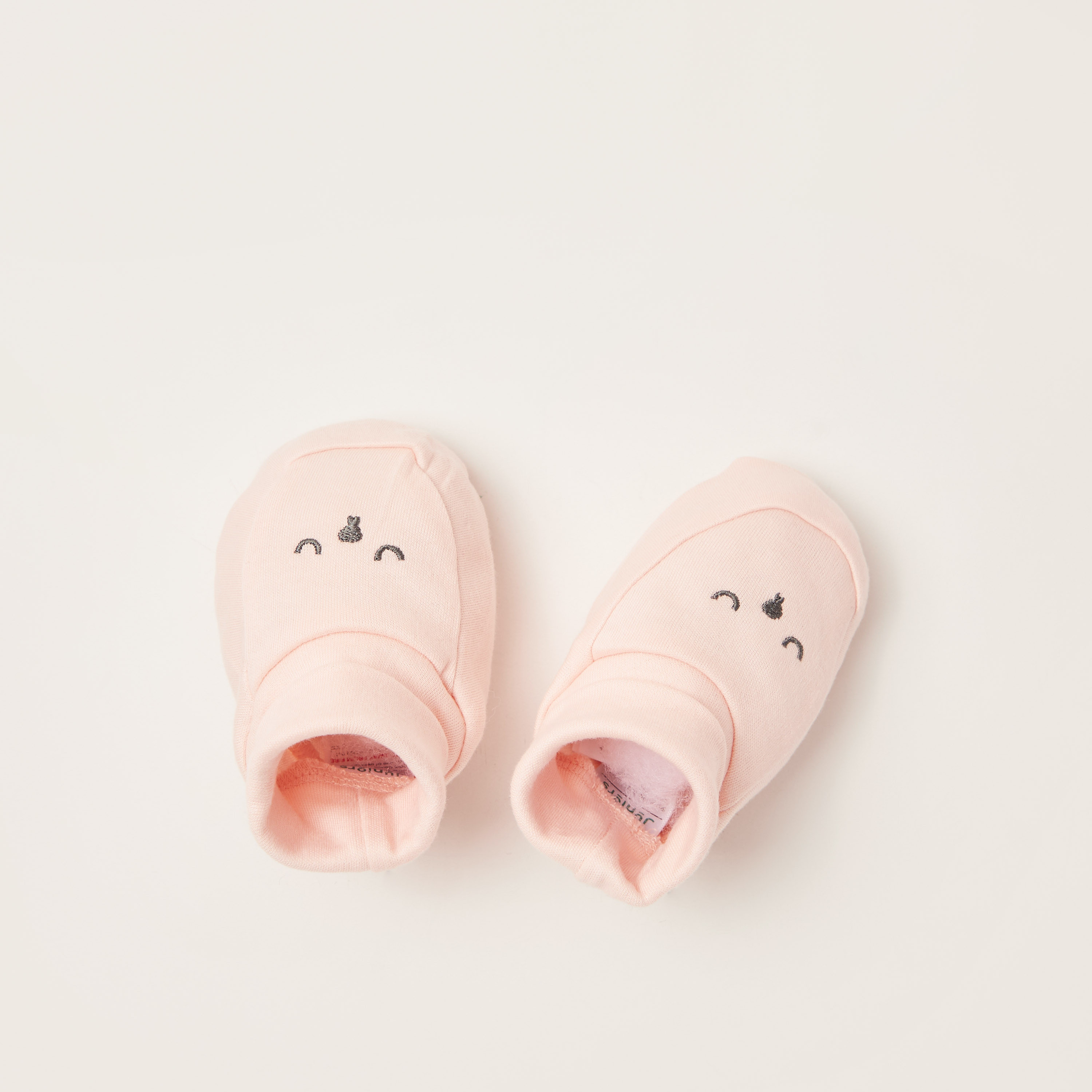 Juniors Embroidered Booties-baby-girls-shoes-booties-image-1