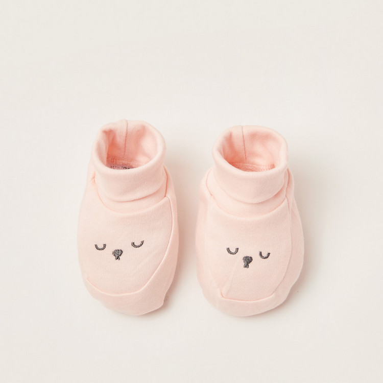 Juniors Embroidered Booties