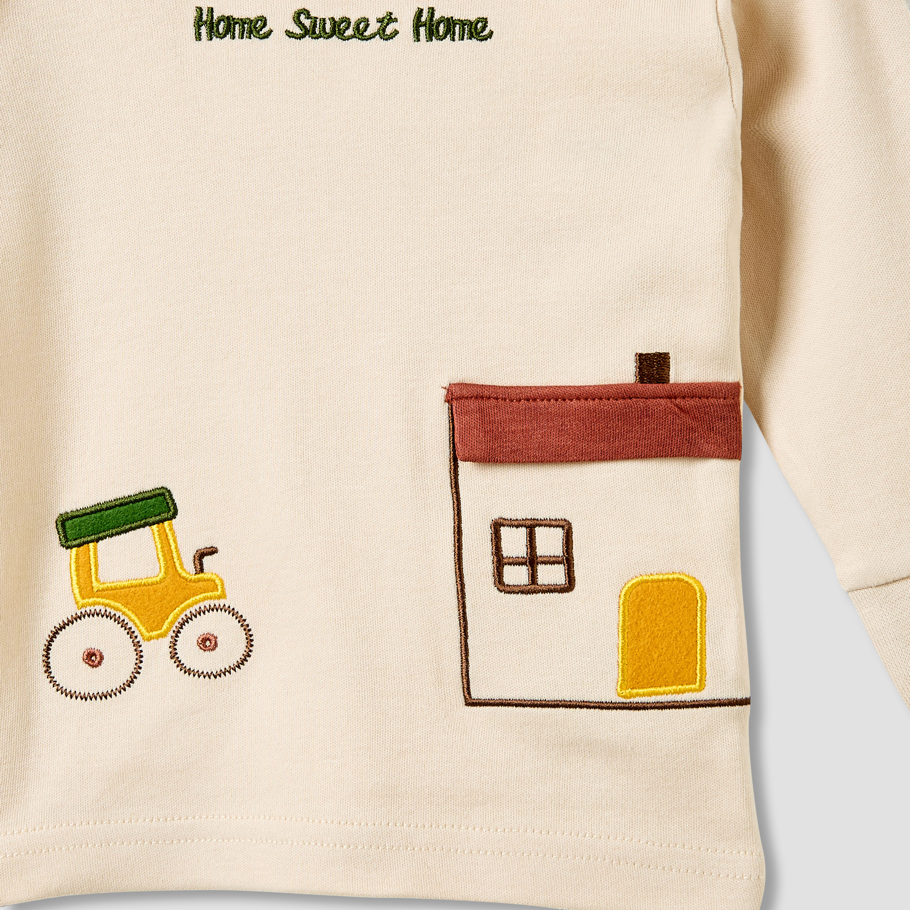 Juniors Pyjama Set with Embroidery - Cotton - Long Sleeves - Crew Neck-baby-boys-clothing-nightwear-pyjamasets-image-5