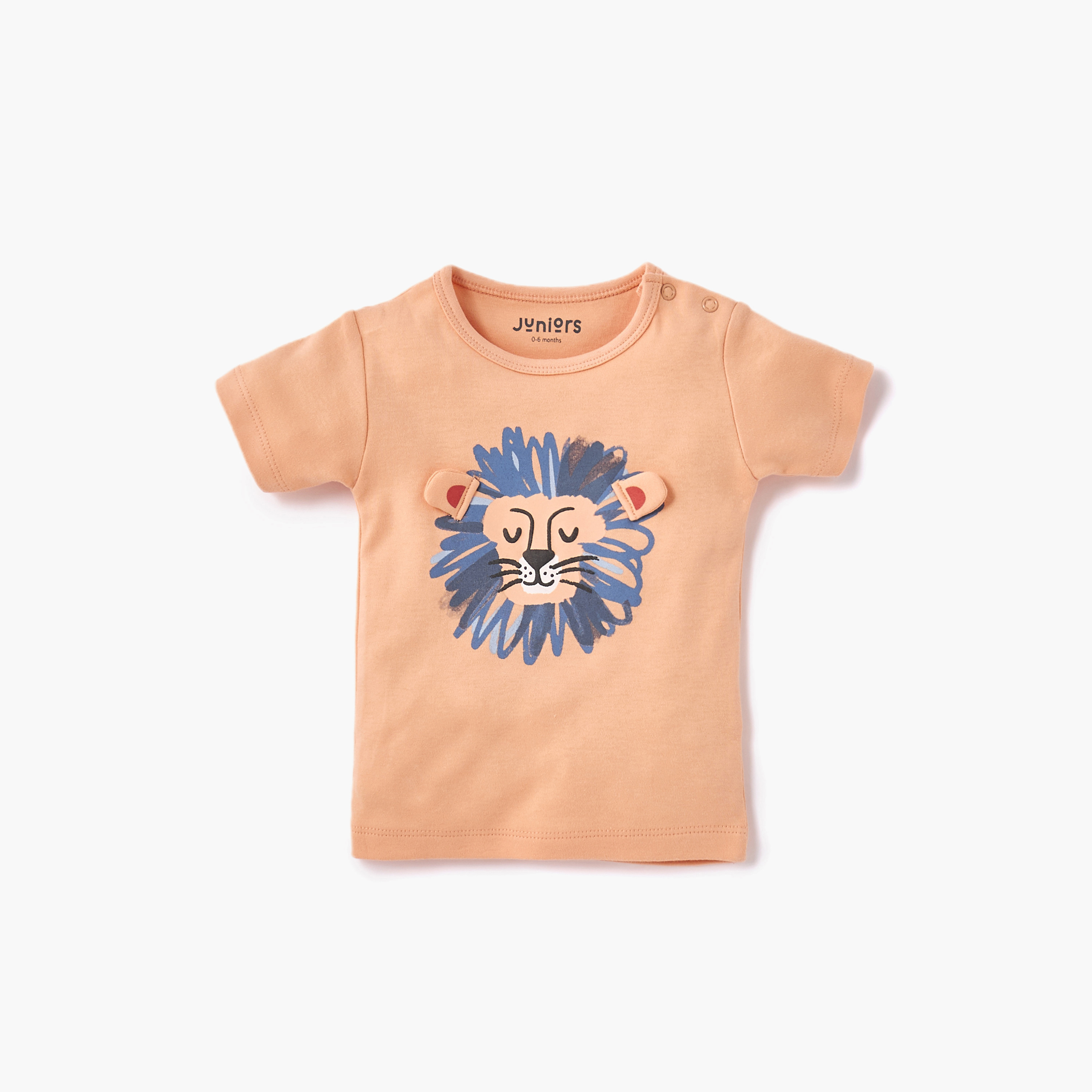 Juniors Assorted Printed T-shirt with Short Sleeves - Set of 5-baby-boys-clothing-tshirtsandpolos-image-6