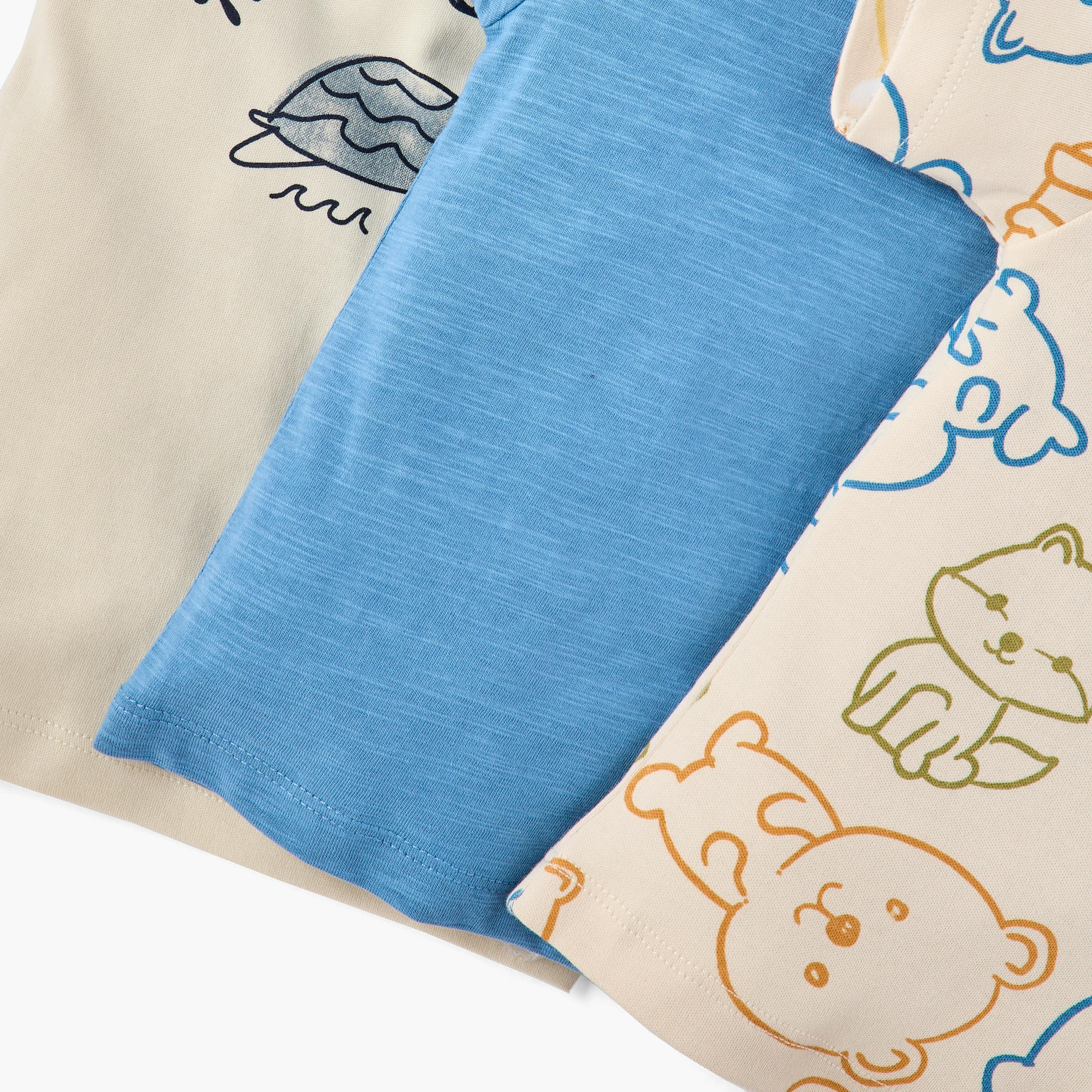 Juniors Assorted T-shirt with Short Sleeves - Set of 5-baby-boys-clothing-tshirtsandpolos-image-7