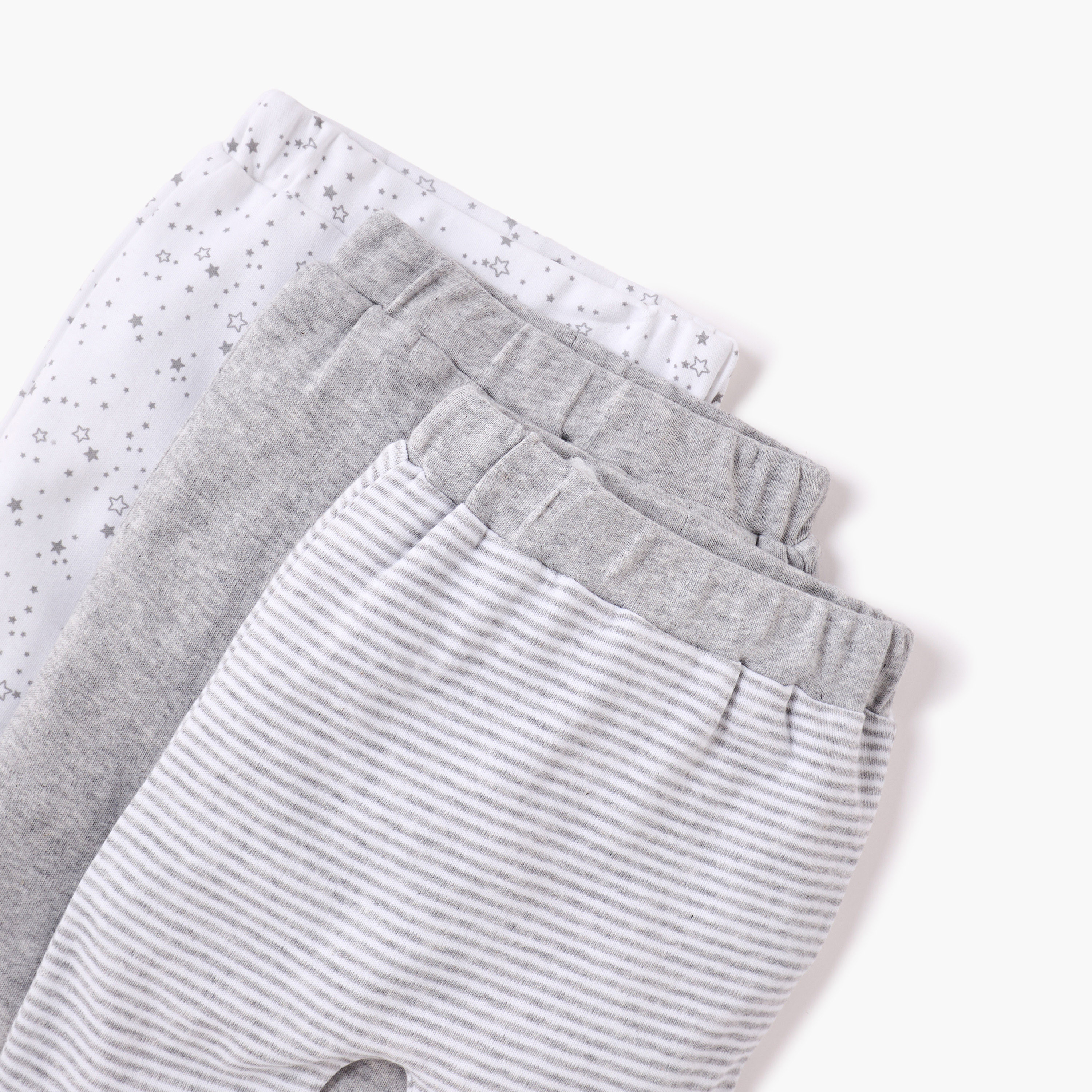 Juniors Assorted Joggers with Elasticated Waistband - Set of 3-baby-boys-clothing-bottoms-joggersandtrackpants-image-5