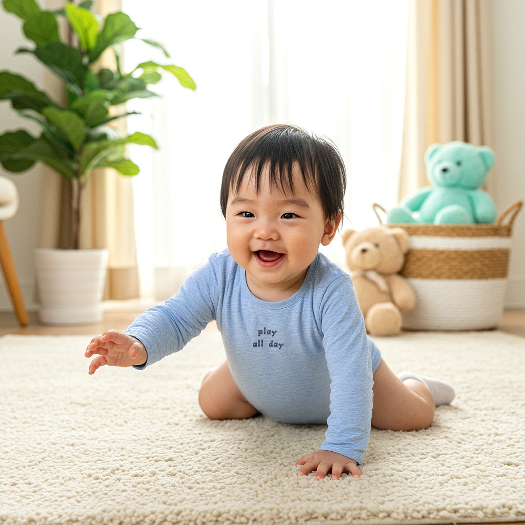 بودي سوت بطبعات وأكمام طويلة وأزرار إغلاق من جونيورز - طقم 3 قطع-baby-boys-clothing-bodysuits-image-10