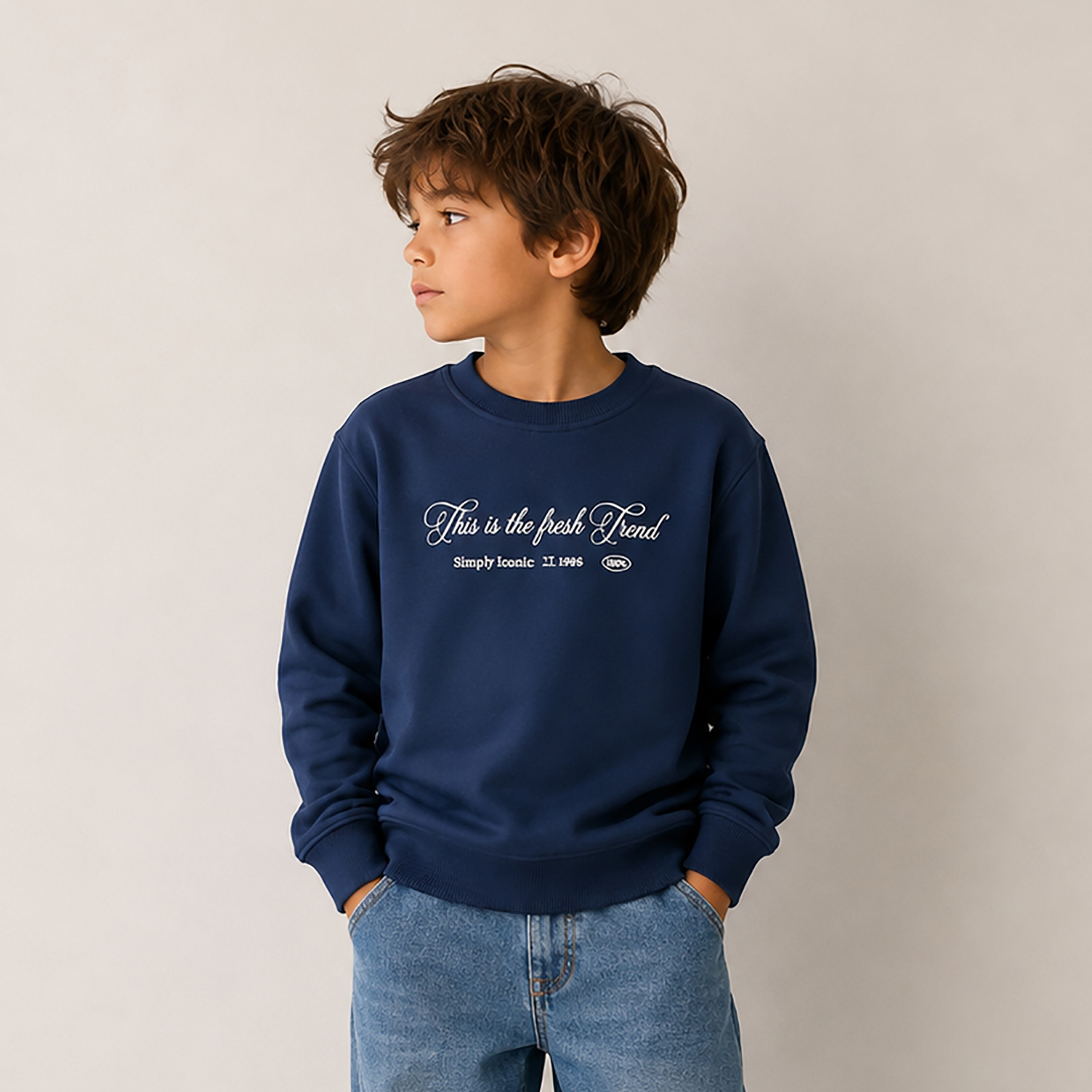 Victor and Jane Printed Long Sleeves Crew Neck Sweatshirt-boys-clothing-sweatshirts-image-2