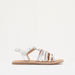 Cross Strap Sandals with Hook and Loop Closure-Girl%27s Sandals-thumbnail-0
