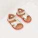 Cross Strap Sandals with Hook and Loop Closure-Baby Girl%27s Sandals-thumbnailMobile-1