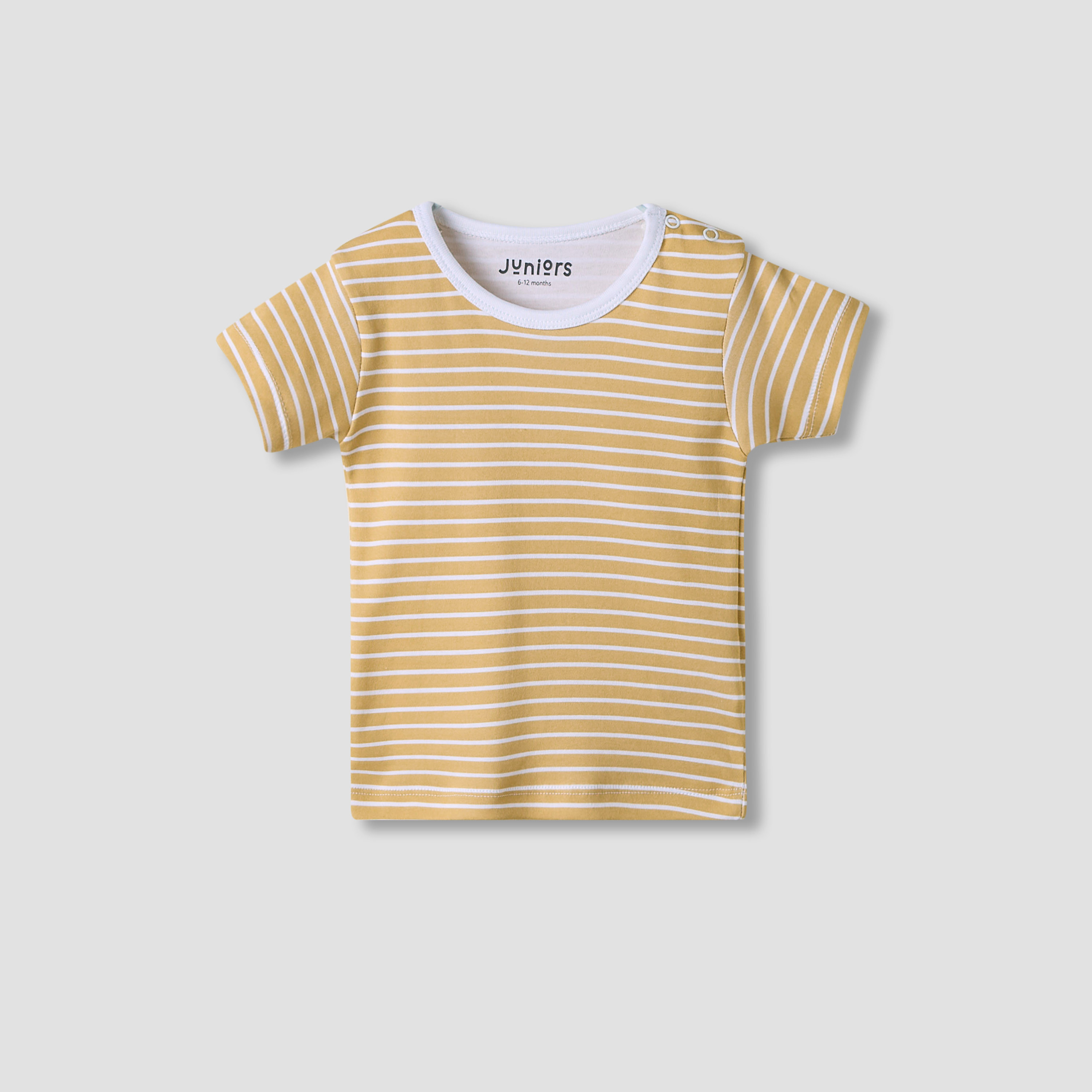 Juniors Girls Crew Neck T-shirt with Animal Print - Cotton - Short Sleeves - Set of 5-baby-girls-clothing-multipacks-image-3