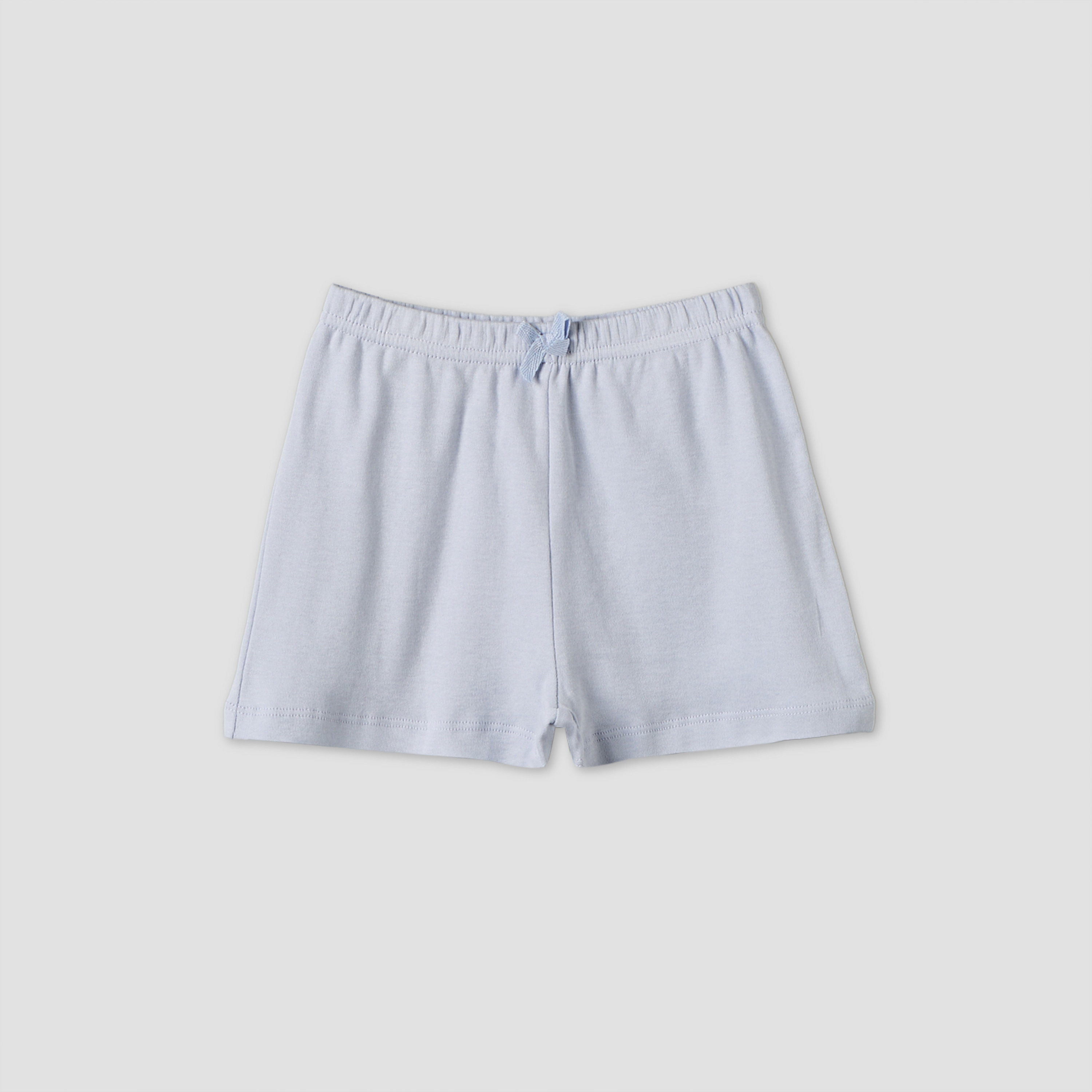 Pack of 3 Juniors Knee Length Elasticated Waist Shorts with Bow Accent-baby-girls-clothing-bottoms-shorts-image-2