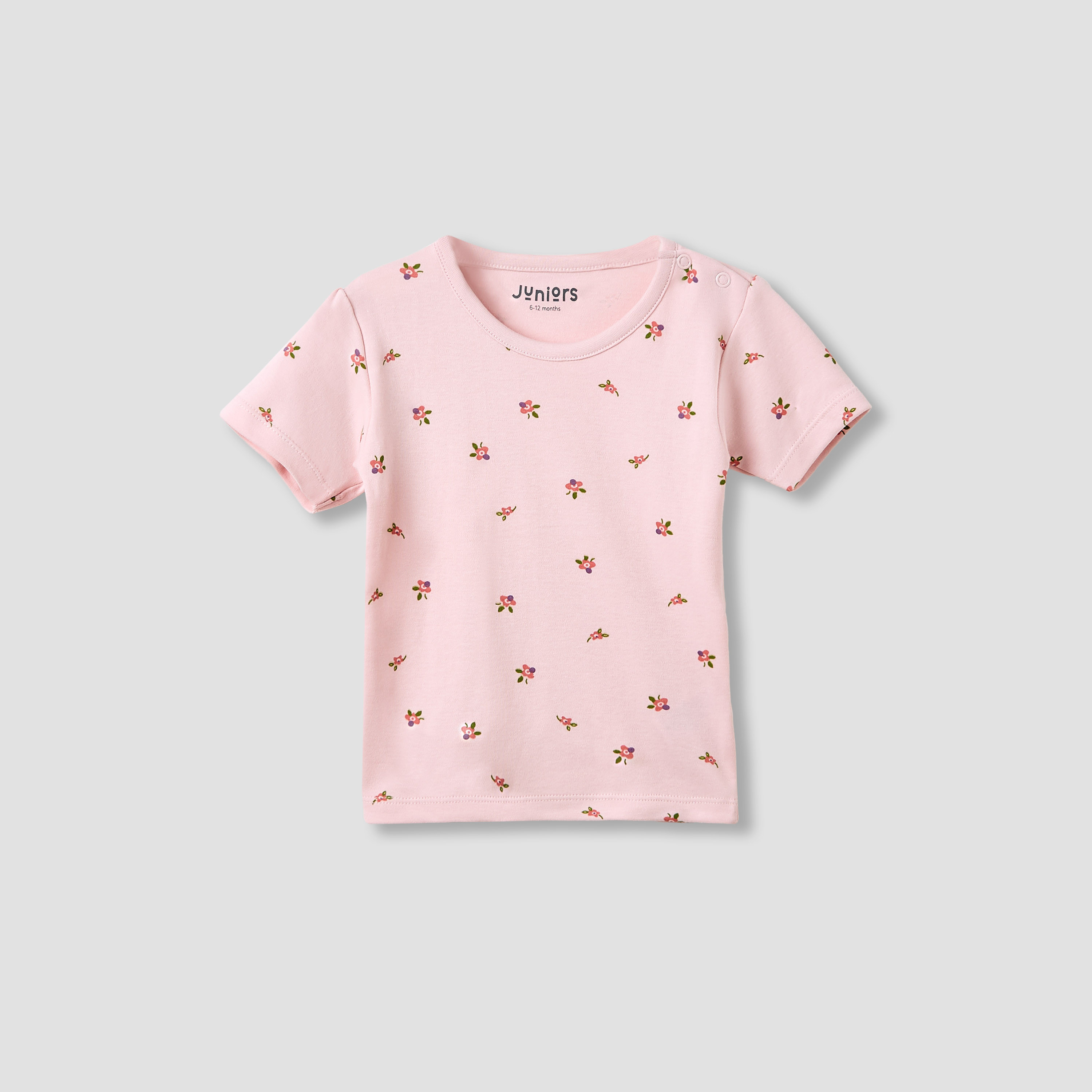 Juniors Boys Crew Neck T-shirt with Print - Cotton - Short Sleeves - Set of 5-baby-boys-clothing-multipacks-image-5