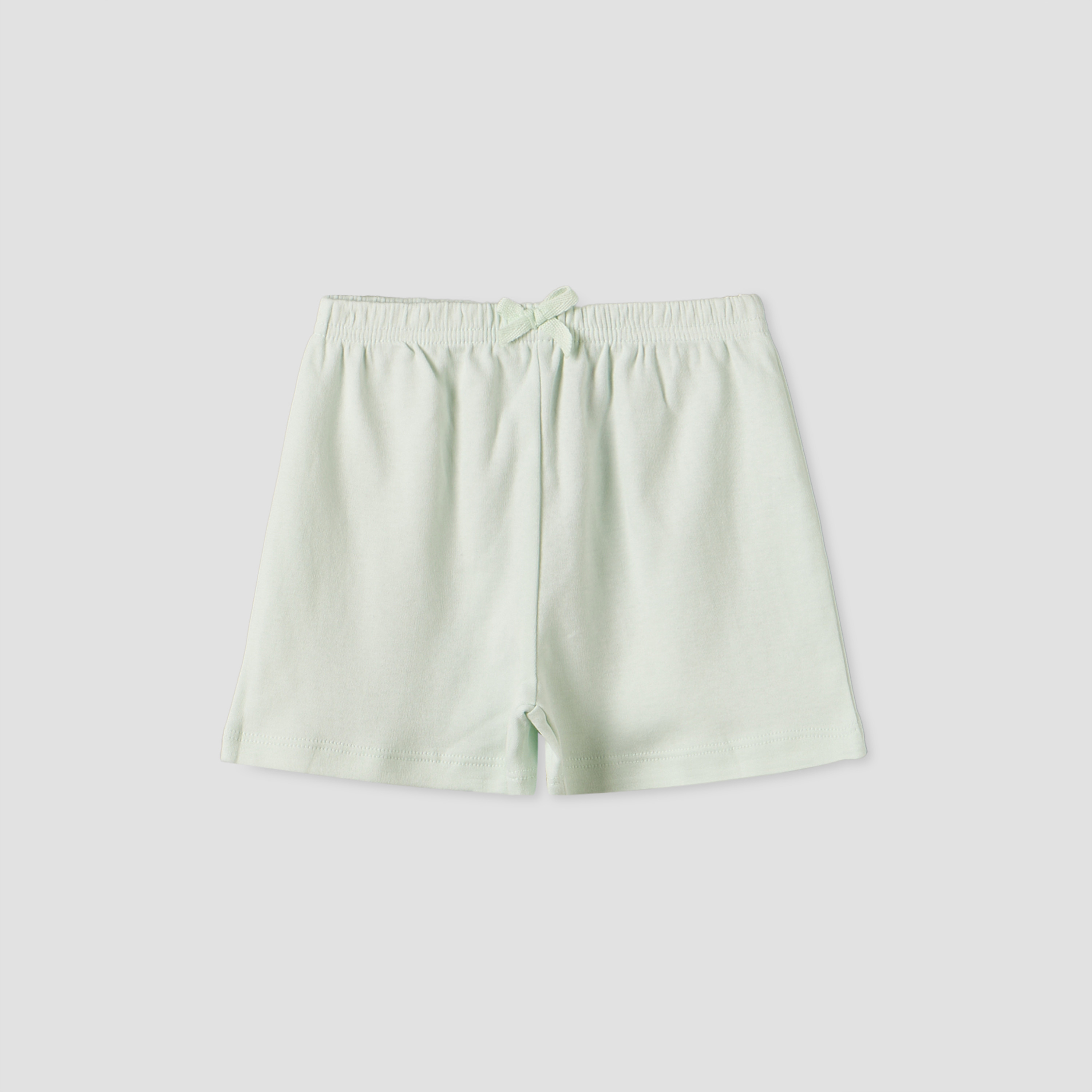 Pack of 3 Juniors Knee Length Elasticated Waist Shorts with Bow Accent-baby-girls-clothing-bottoms-shorts-image-2