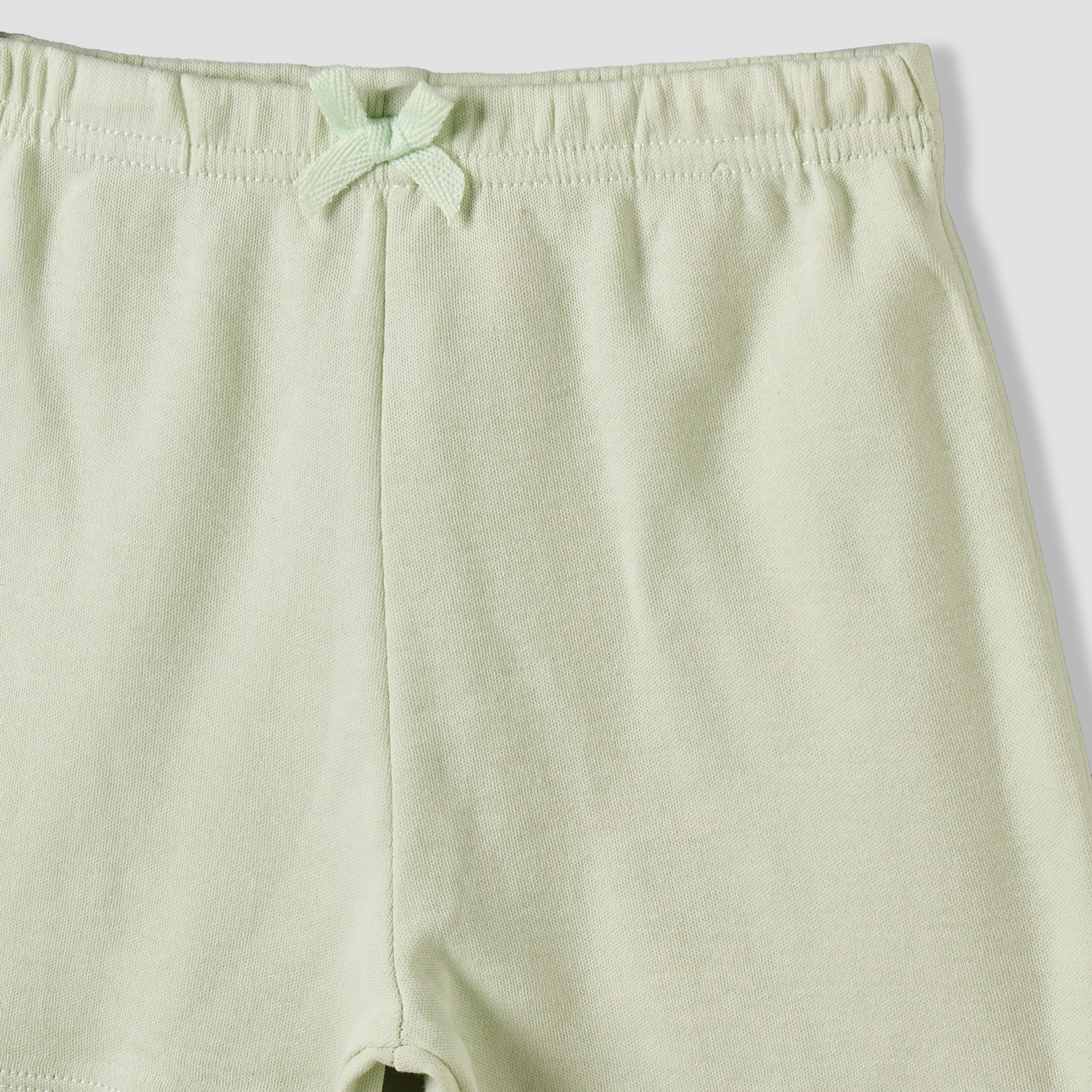 Pack of 3 Juniors Knee Length Elasticated Waist Shorts with Bow Accent-baby-girls-clothing-bottoms-shorts-image-5