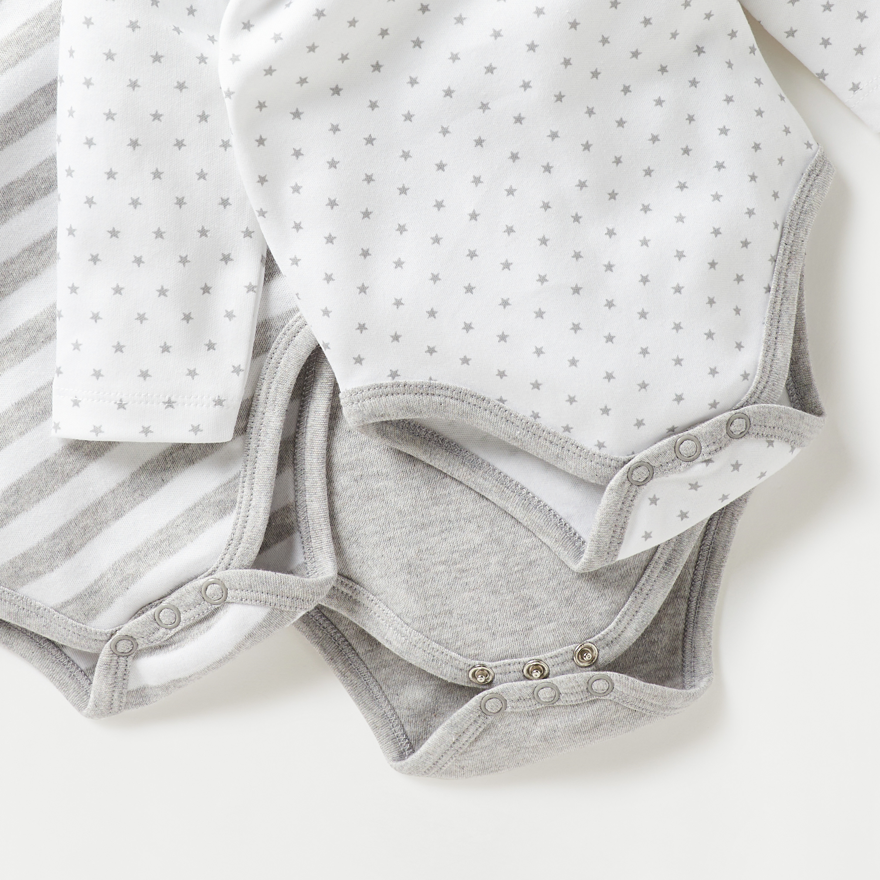 بودي سوت بأكمام طويلة وطبعات من جونيورز- طقم 3 قطع-baby-boys-clothing-bodysuits-image-6