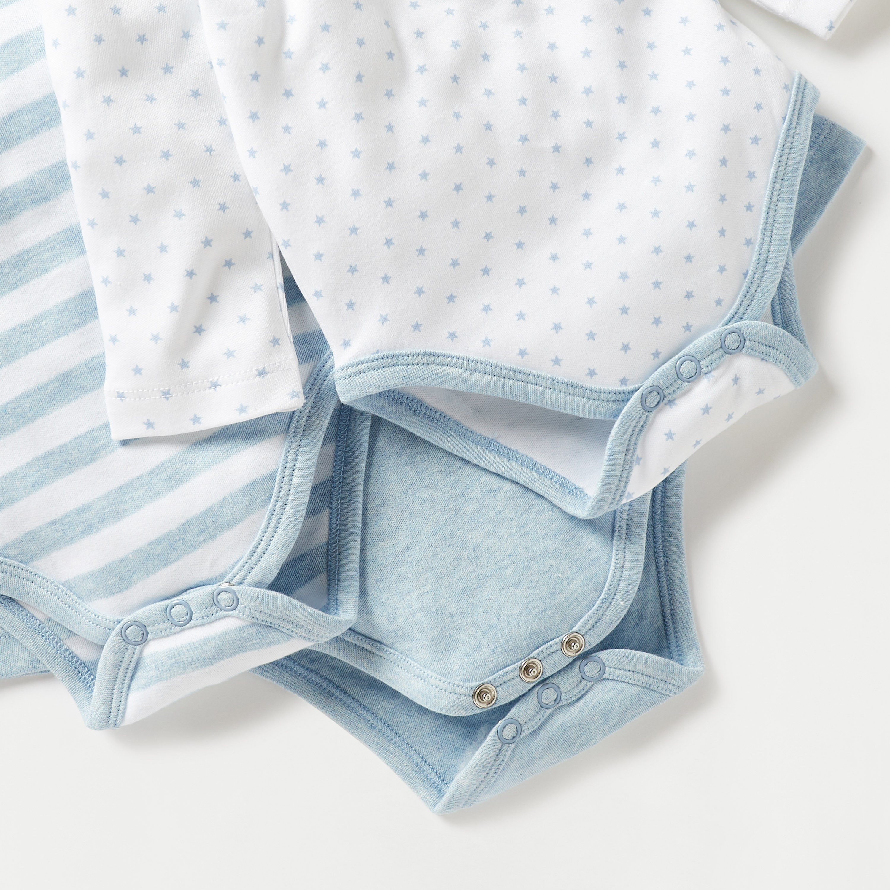 Juniors Printed Bodysuit with Long Sleeves - Set of 3-baby-boys-clothing-bodysuits-image-6